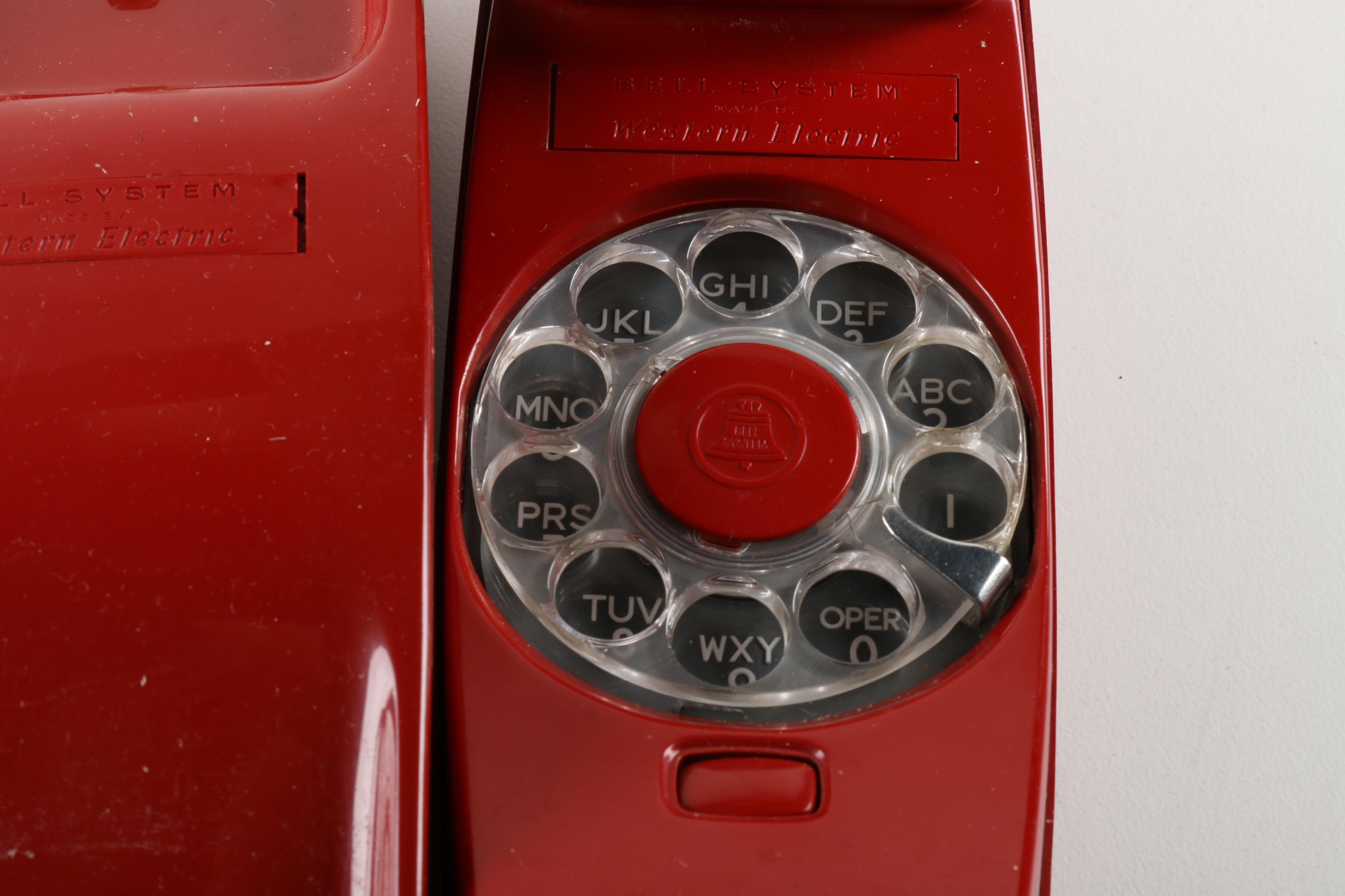 Collection of Rotary Telephones