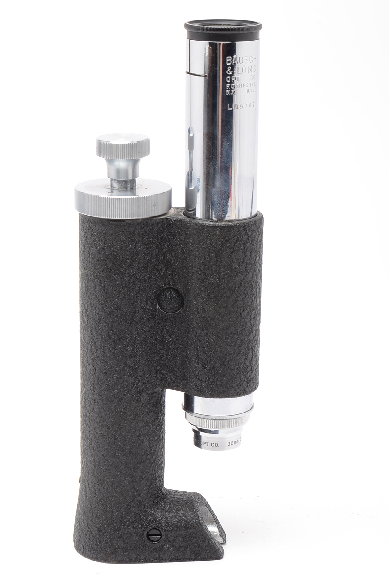 Vintage Bausch & Lomb Shop Microscope with Case