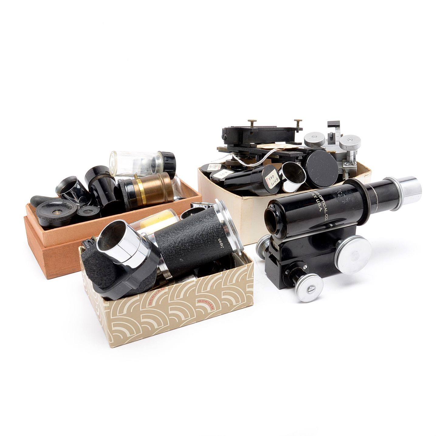 Vintage Microscope Parts