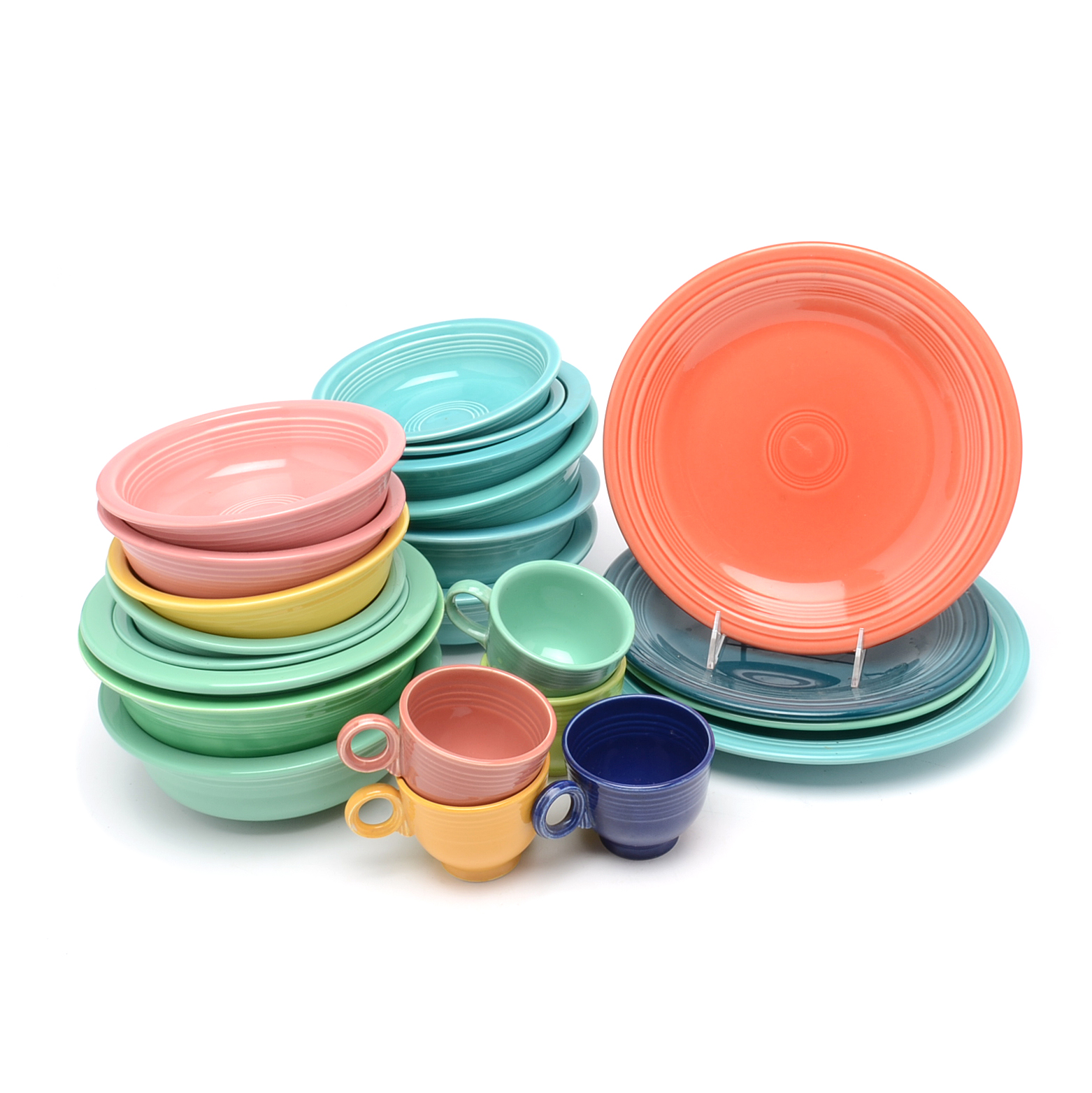 Collection of Vintage "Fiesta" Dinnerware