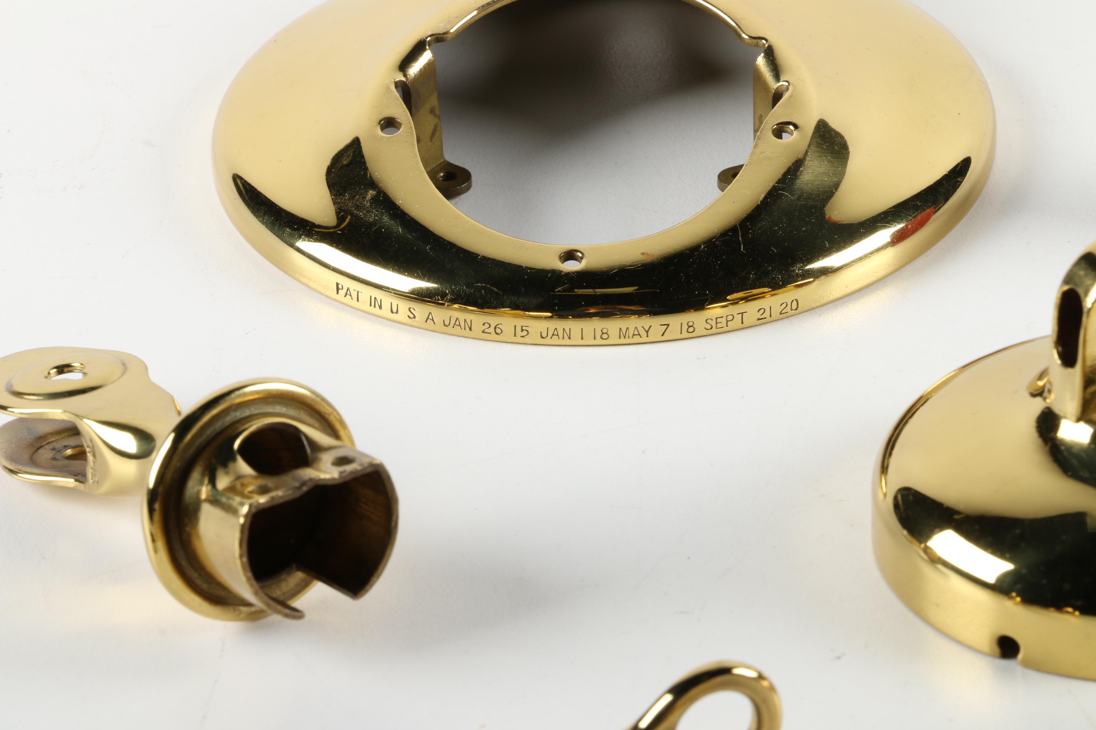 Collection of Brass Phone Pieces