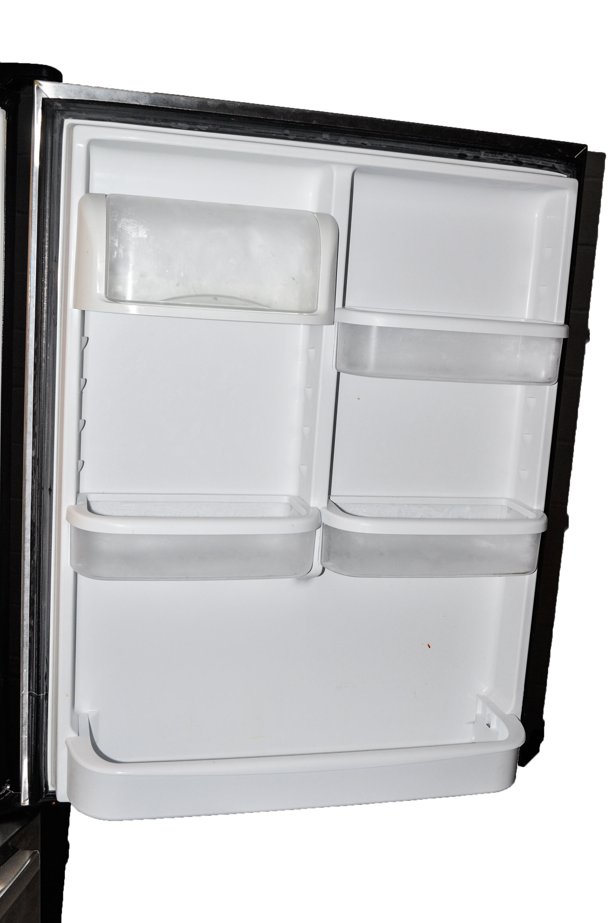 Whirlpool Silver Tone Refrigerator Freezer Combination Unit