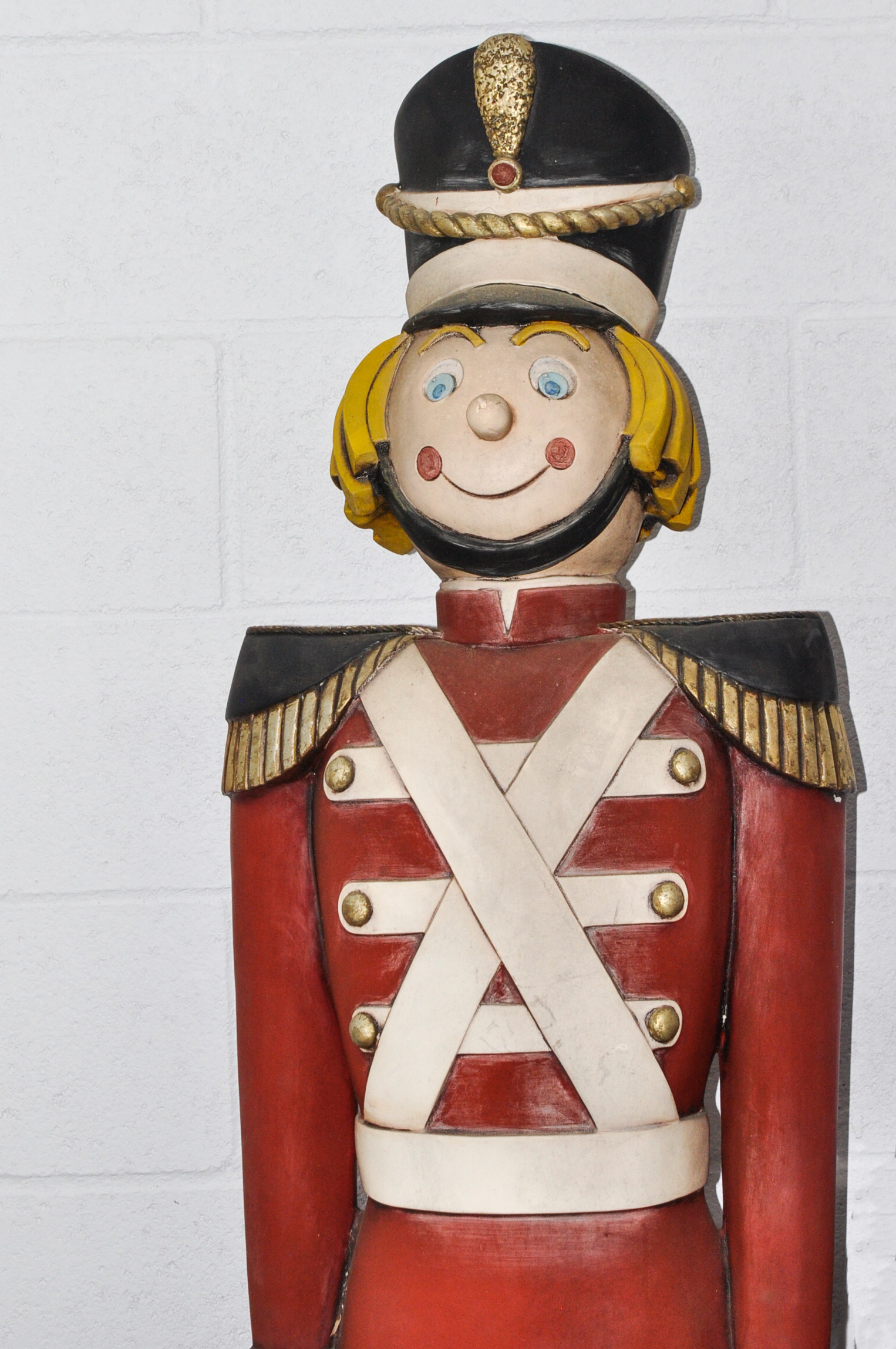 Life Size Toy Soldier Nutcracker Statue