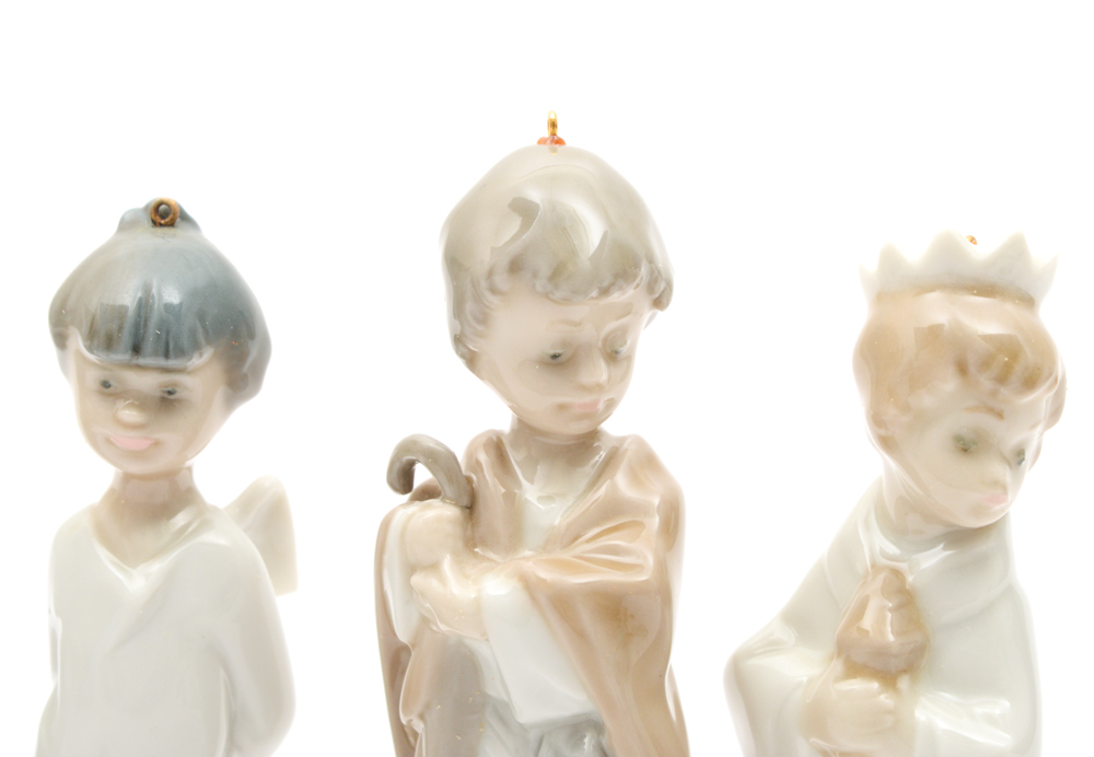 Lladro Nativity Ornament Set