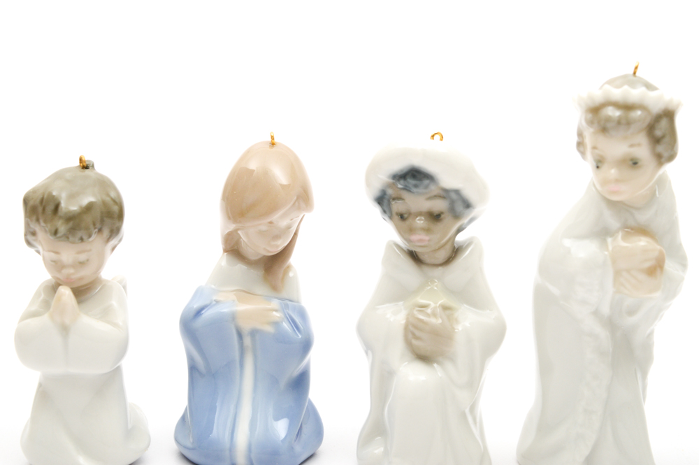 Lladro Nativity Ornament Set