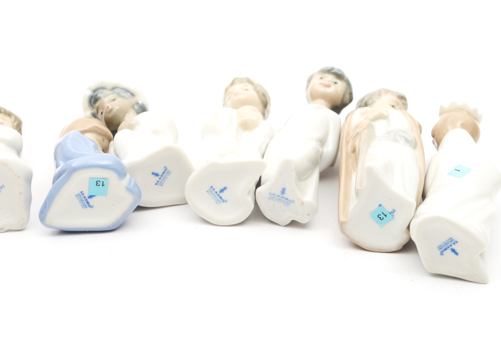 Lladro Nativity Ornament Set