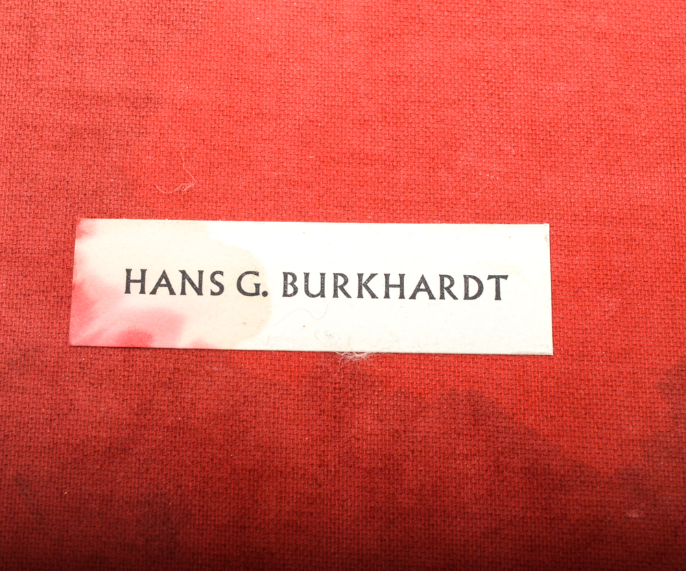 Hans G. Burkhardt Limited Edition Signed Linoleum Block Prints