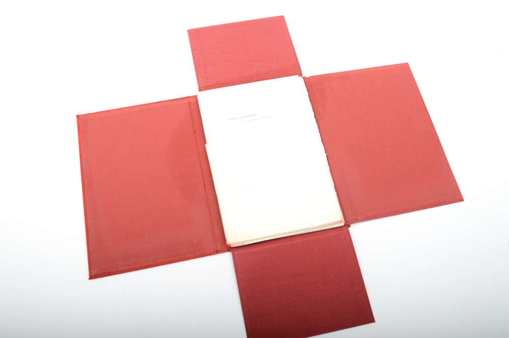 Hans G. Burkhardt Limited Edition Signed Linoleum Block Prints