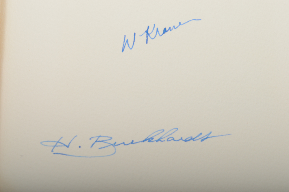 Hans G. Burkhardt Limited Edition Signed Linoleum Block Prints