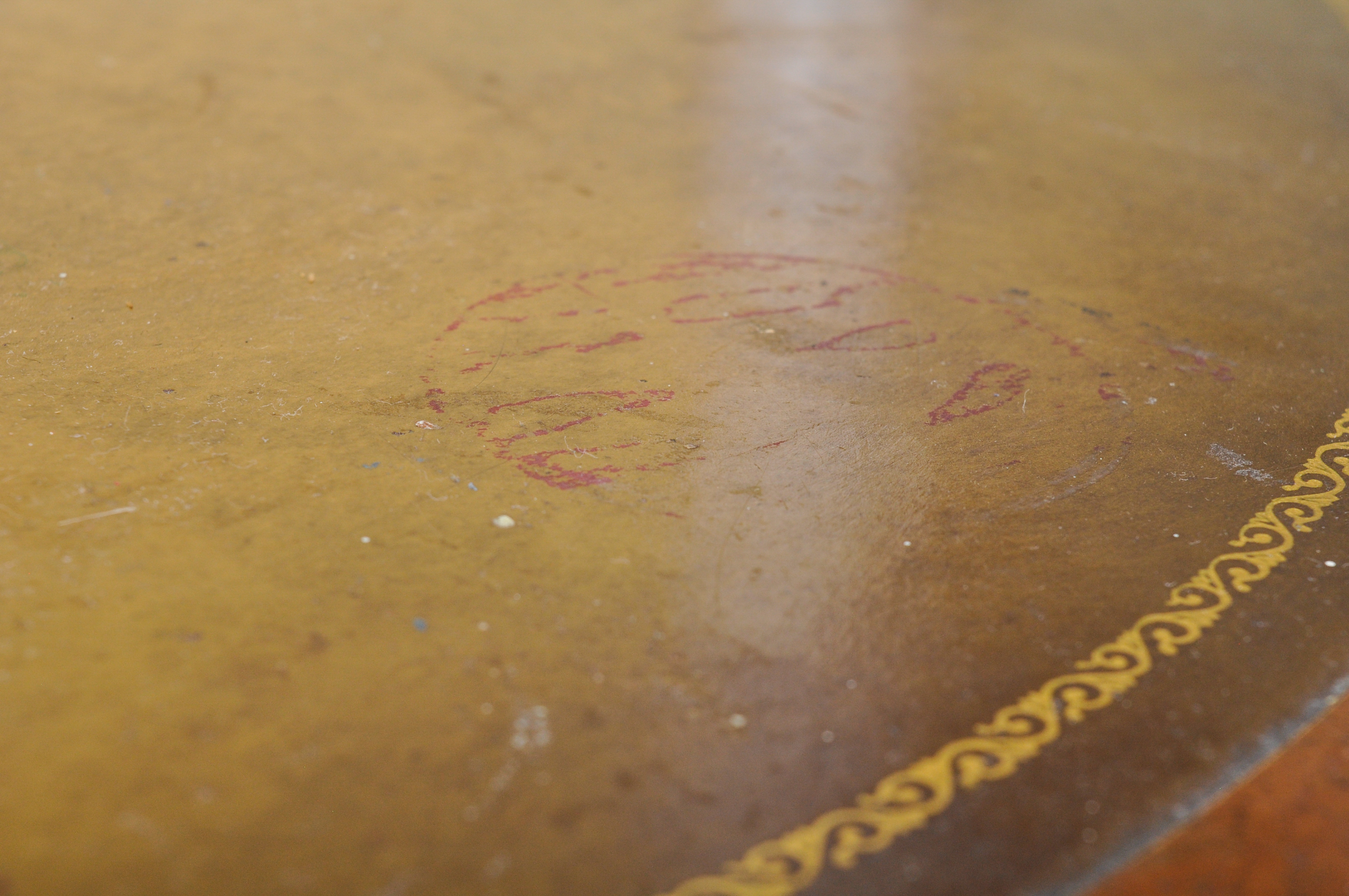 Drum Table by Hammary