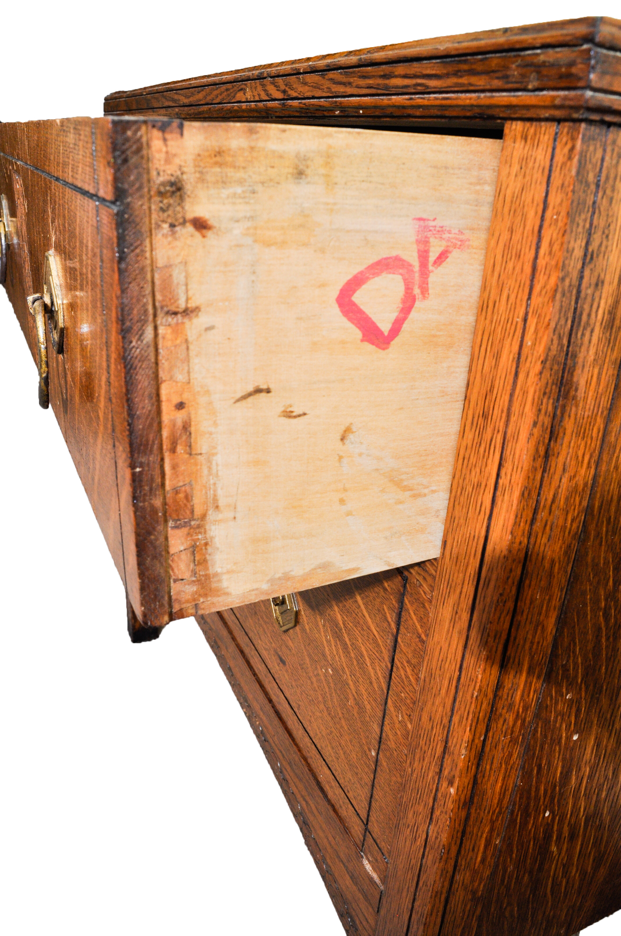 Tiger Oak Chest of Drawers