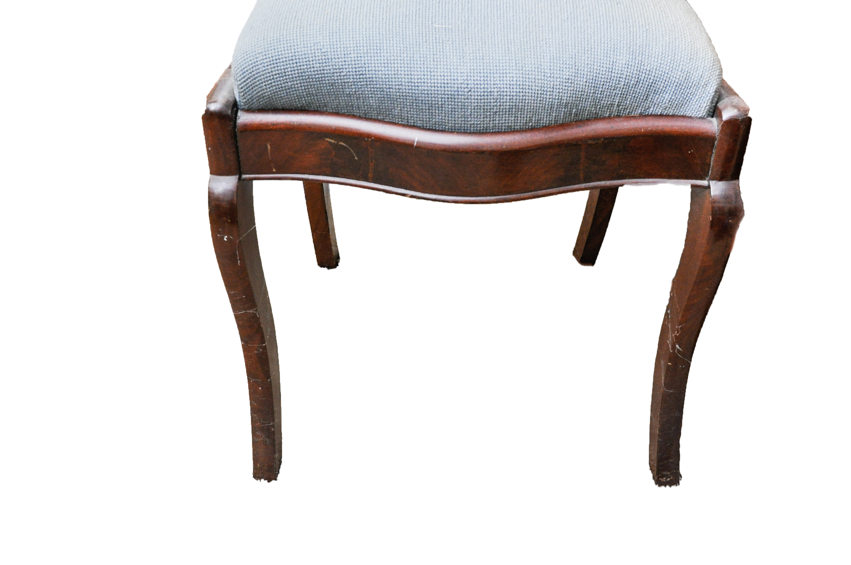 Pair of Vintage Victorian Style Side Chairs