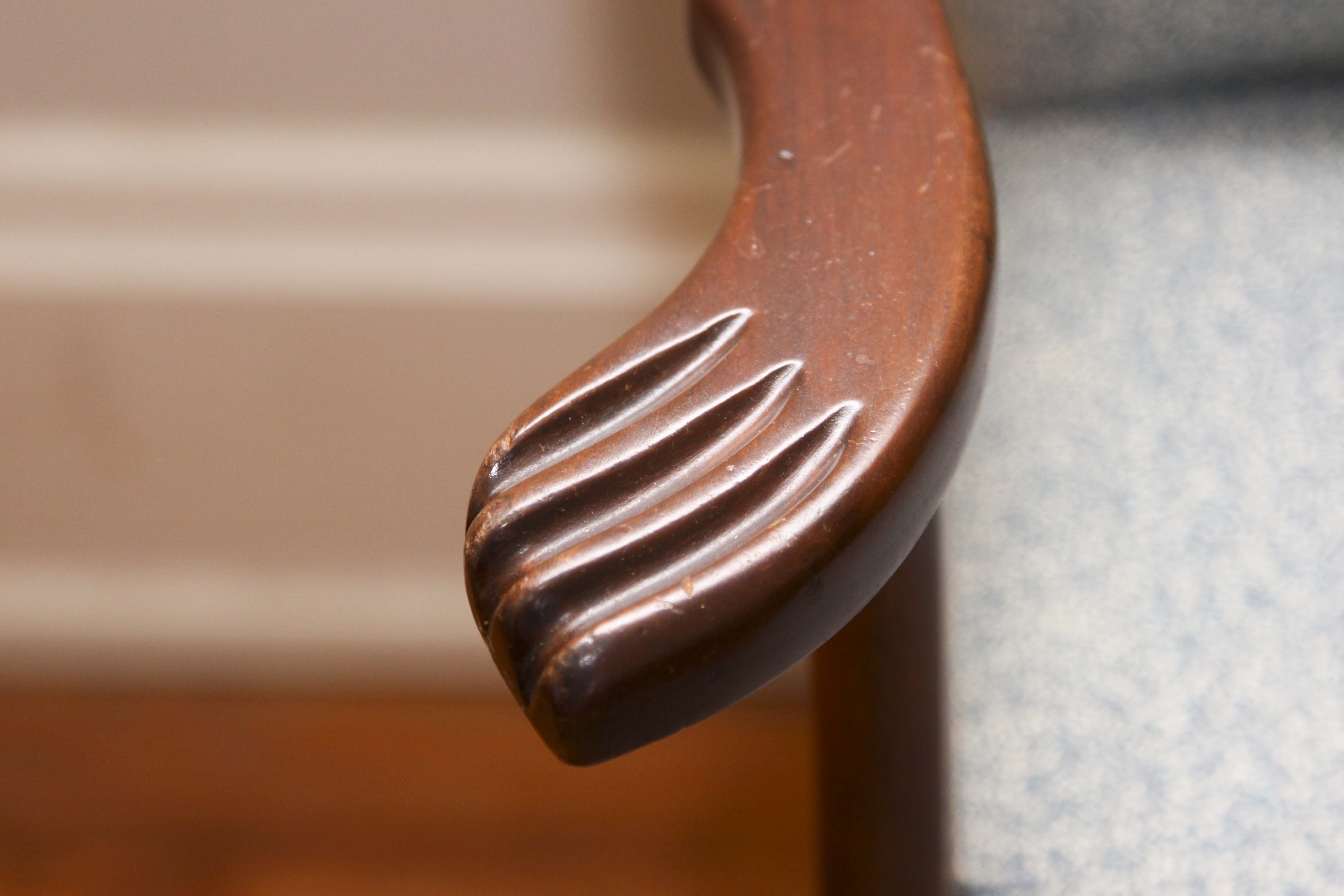 Vintage Upholstered Arm Chair