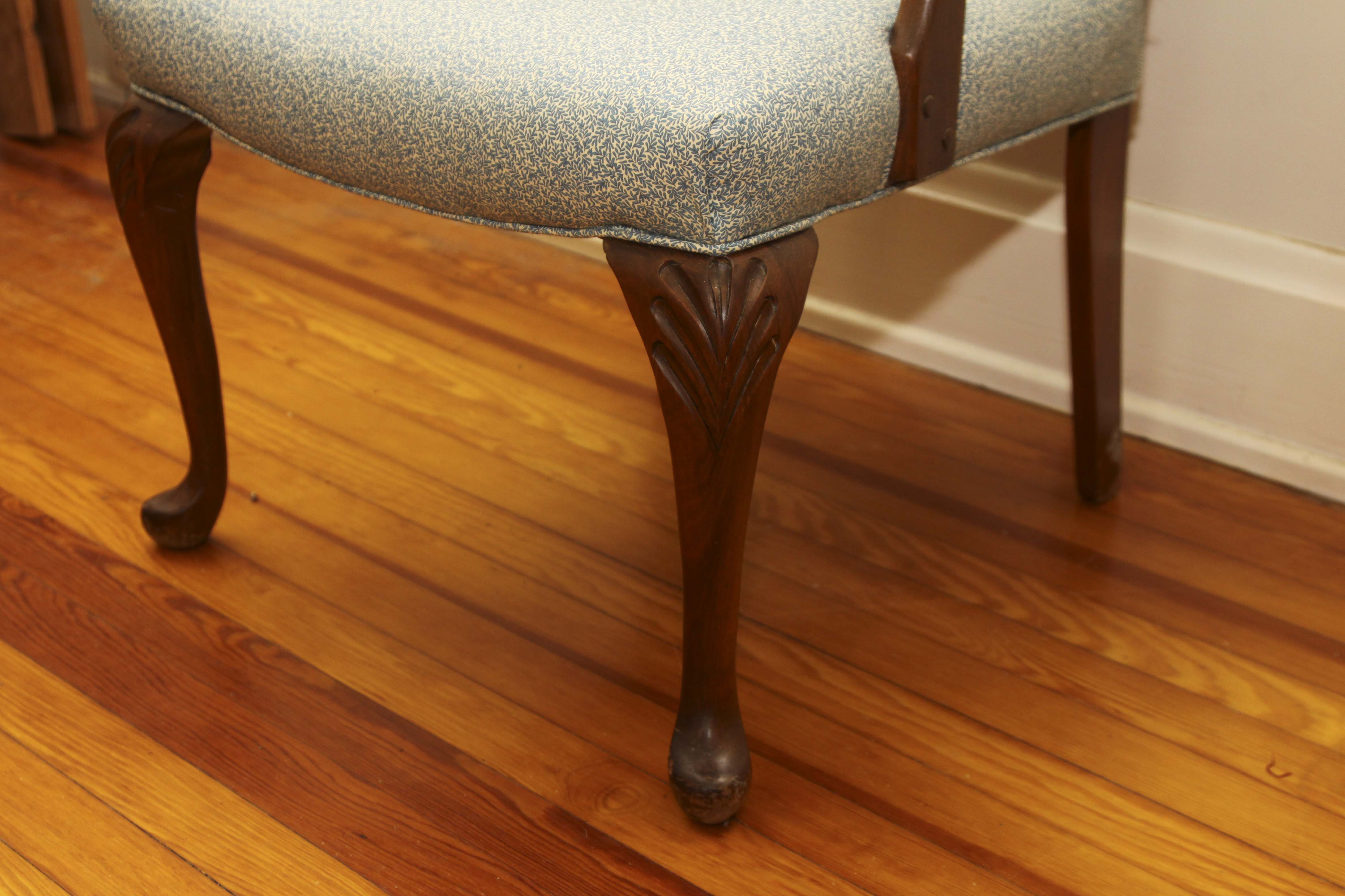 Vintage Upholstered Arm Chair