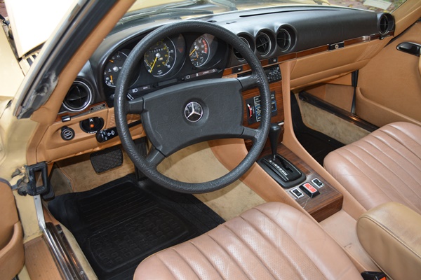 1980 Mercedes-Benz Convertible 450SL With Low Miles