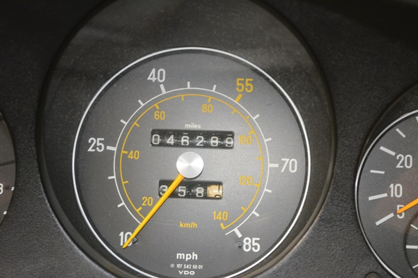 1980 Mercedes-Benz Convertible 450SL With Low Miles