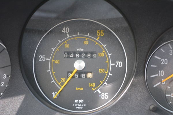 1980 Mercedes-Benz Convertible 450SL With Low Miles