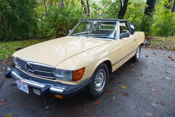 1980 Mercedes-Benz Convertible 450SL With Low Miles