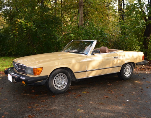 1980 Mercedes-Benz Convertible 450SL With Low Miles
