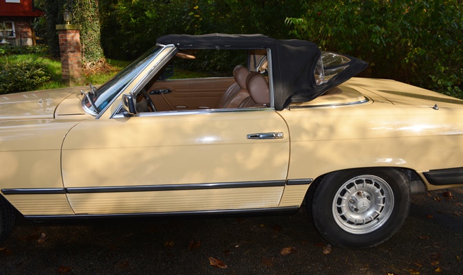1980 Mercedes-Benz Convertible 450SL With Low Miles