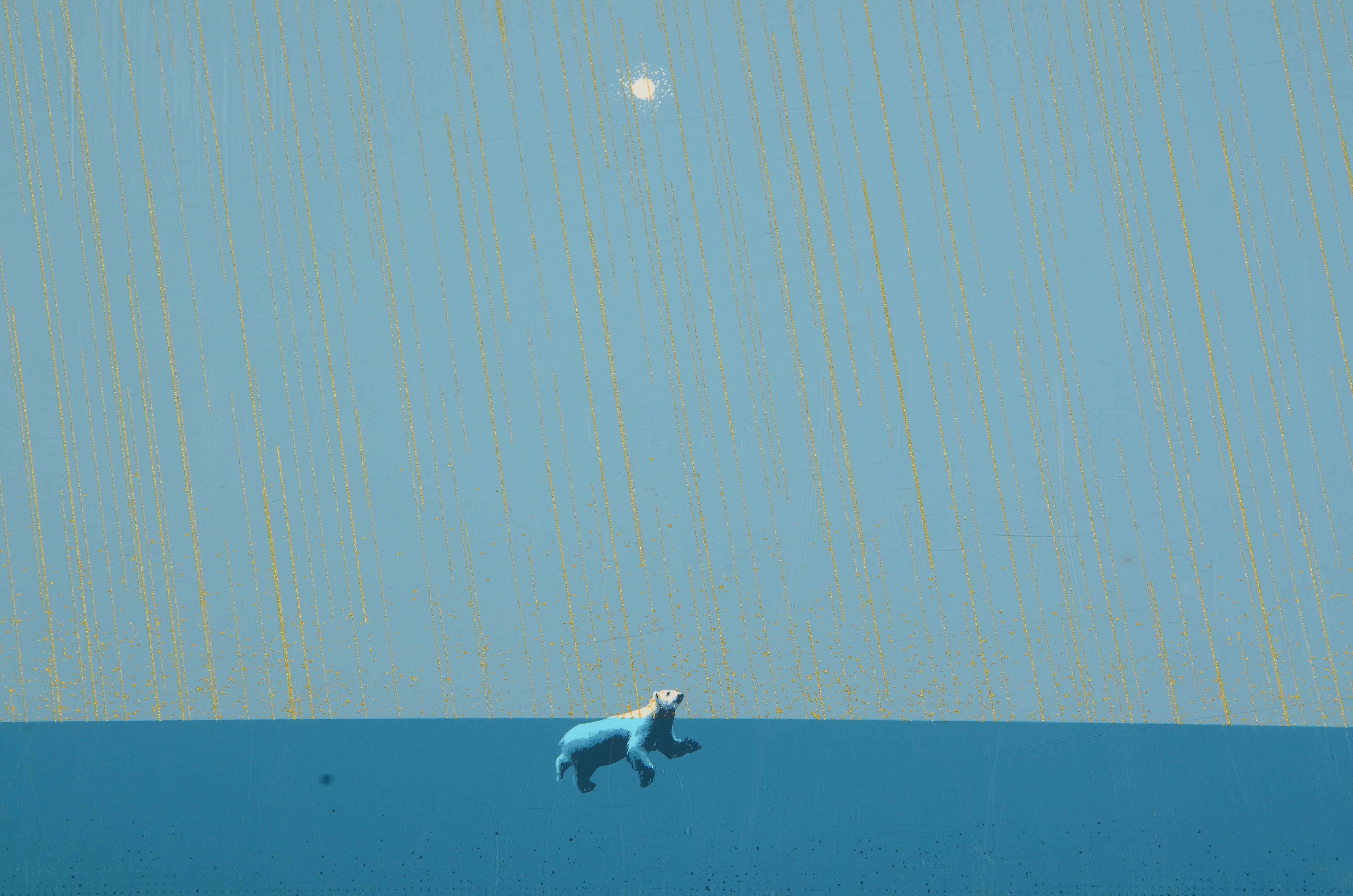 Dan McCarthy Signed Limited Edition Serigraph "A Hard Rain - Ursus Maritimus"