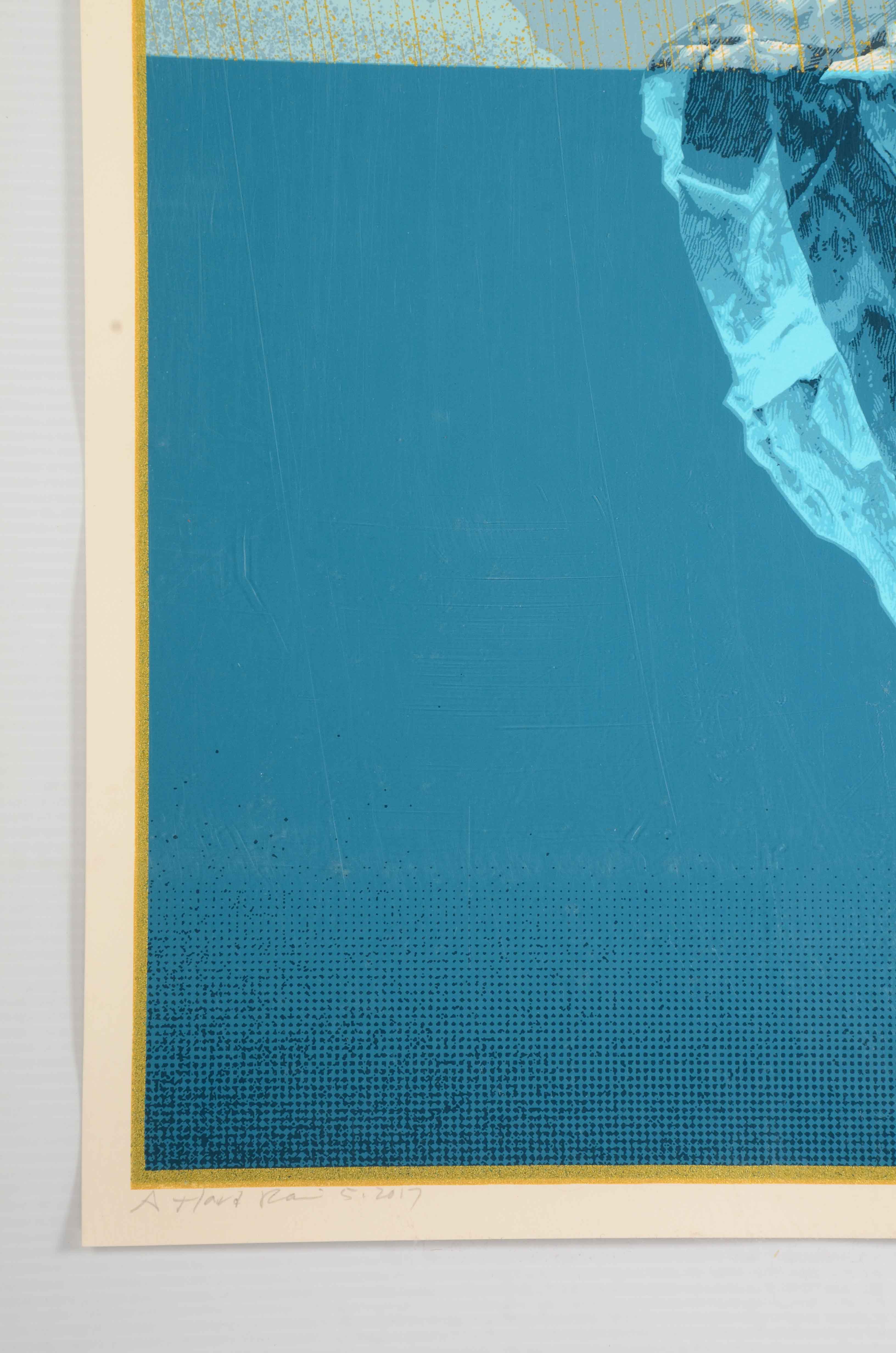 Dan McCarthy Signed Limited Edition Serigraph "A Hard Rain"