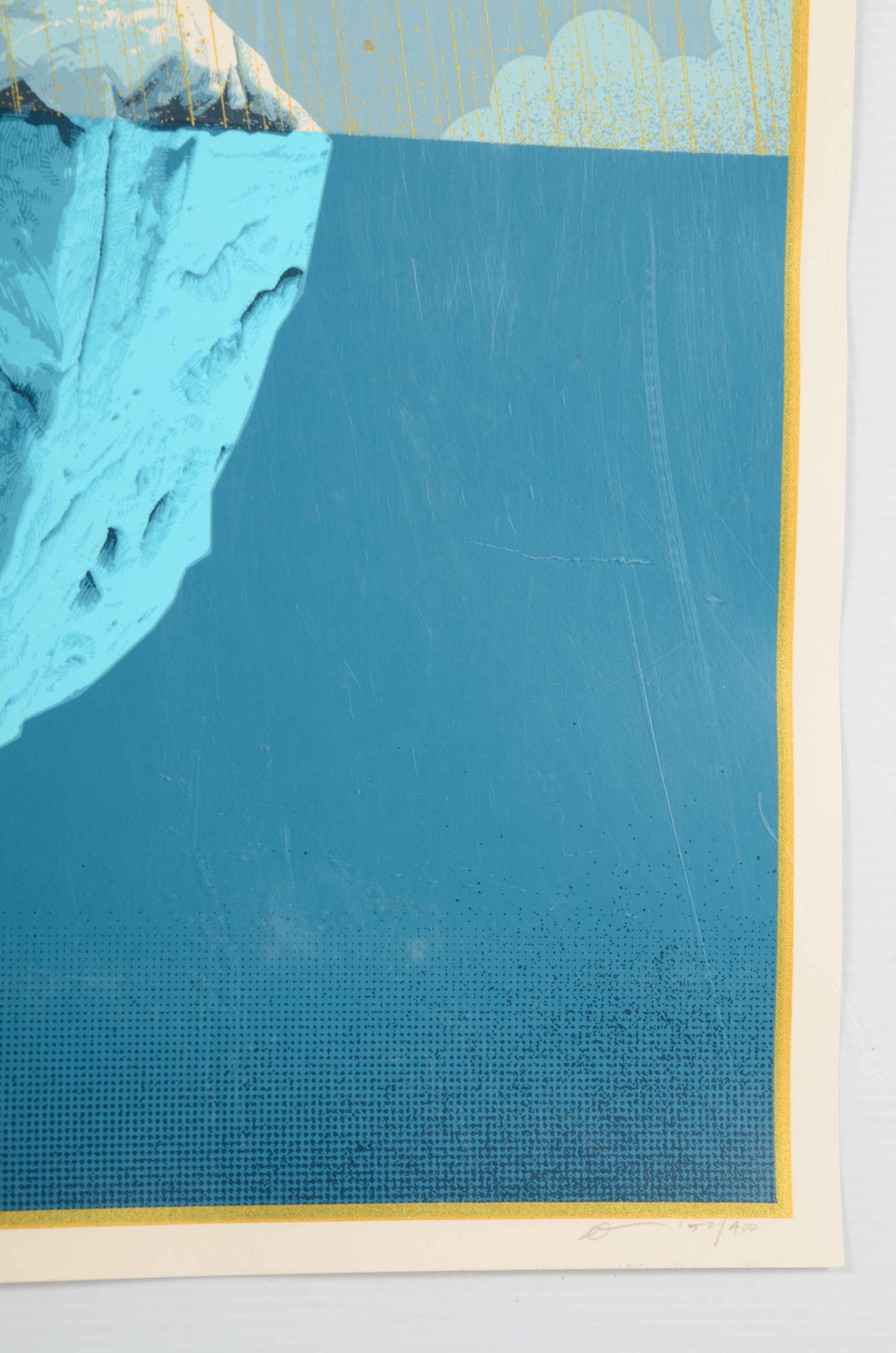 Dan McCarthy Signed Limited Edition Serigraph "A Hard Rain"