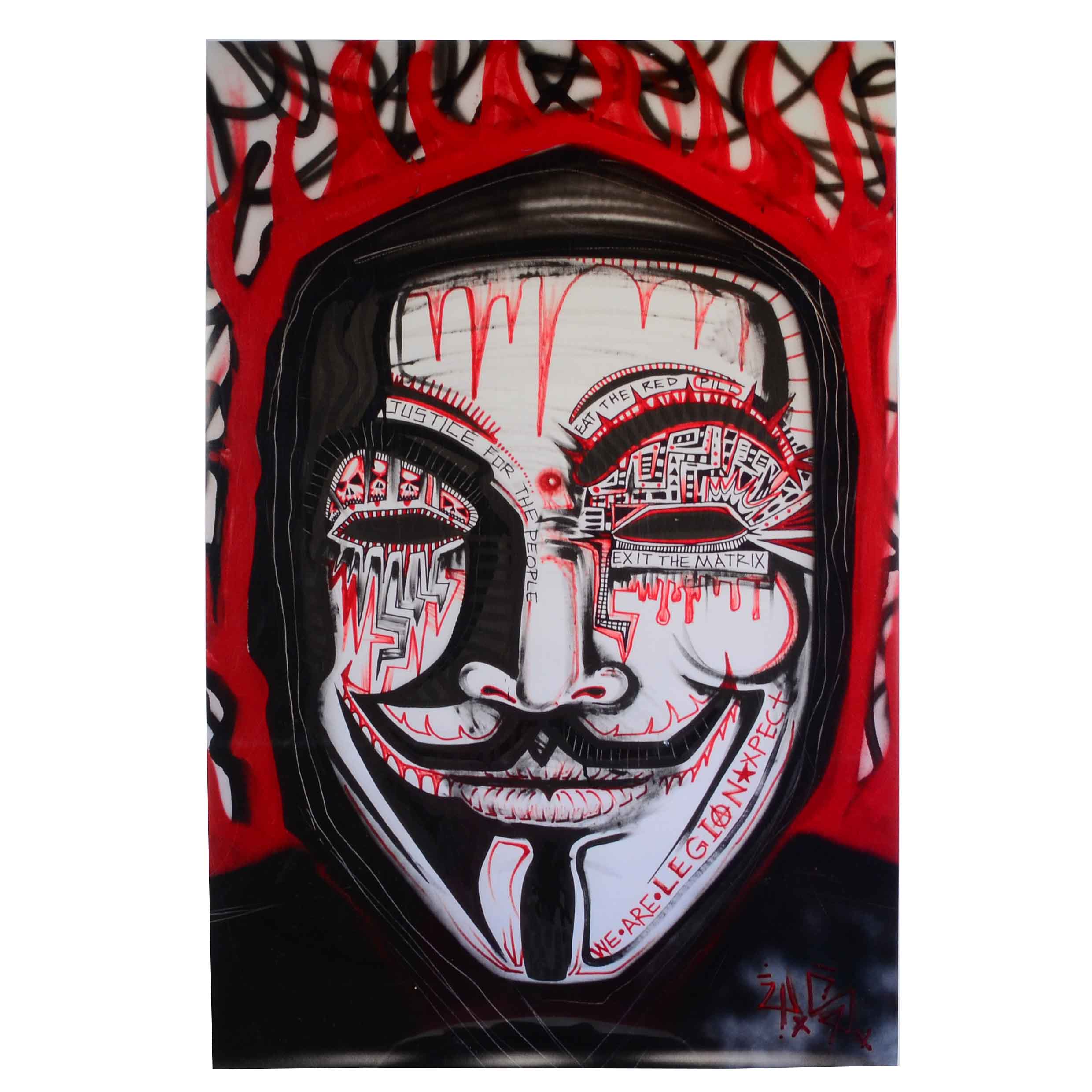 Signed Wall Street Giclee on Paper