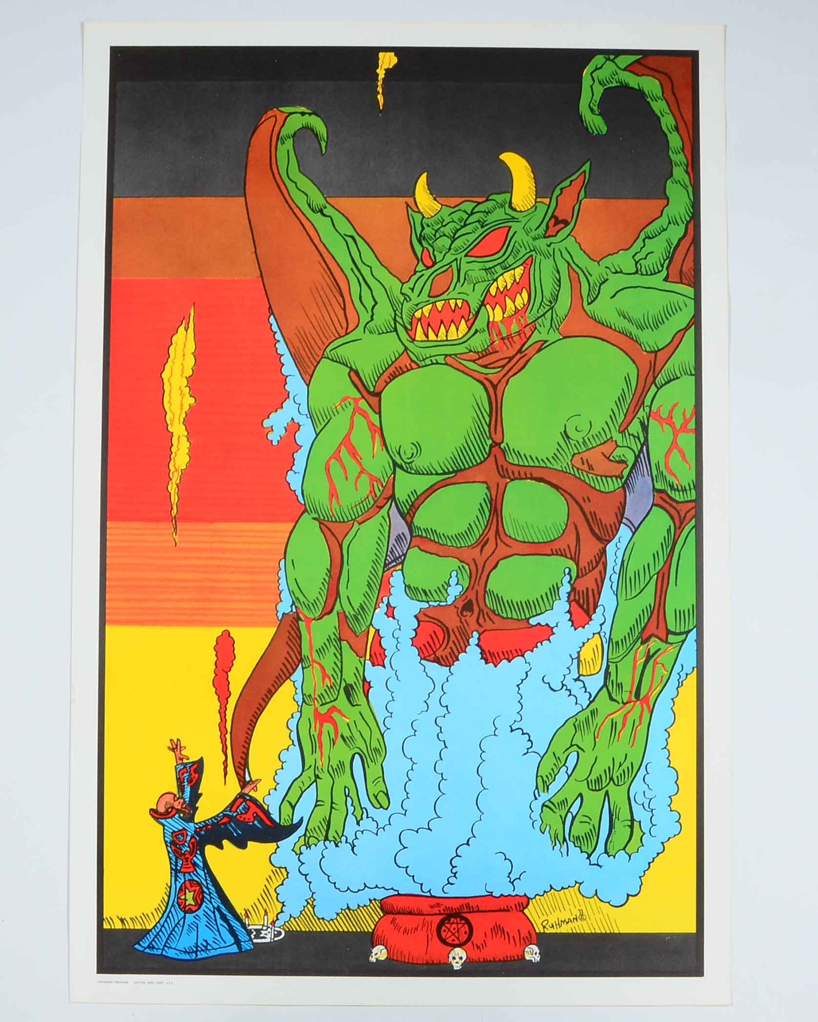 Collection of Vintage Rick Ruhman Lithographic Posters