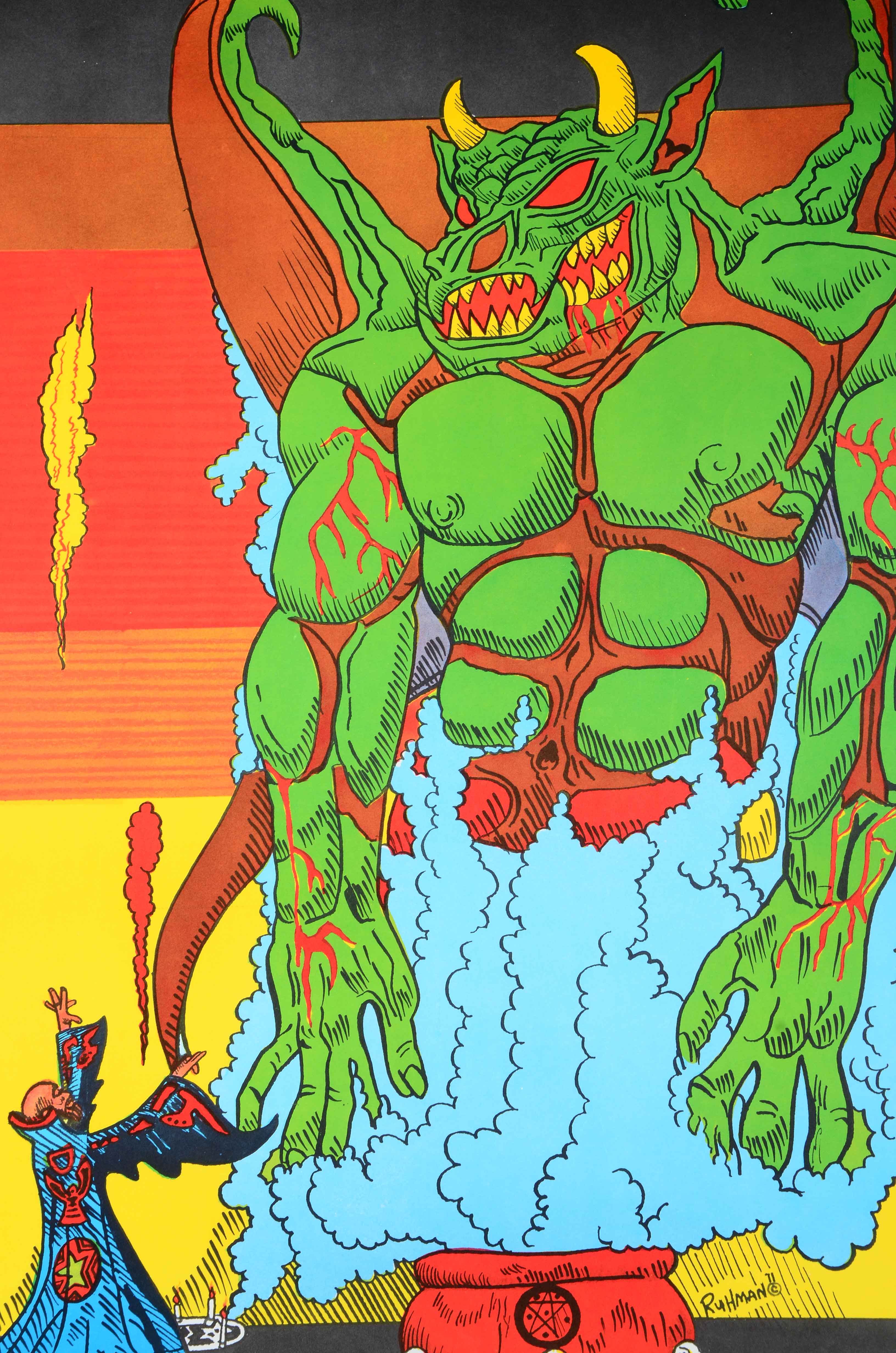 Collection of Vintage Rick Ruhman Lithographic Posters