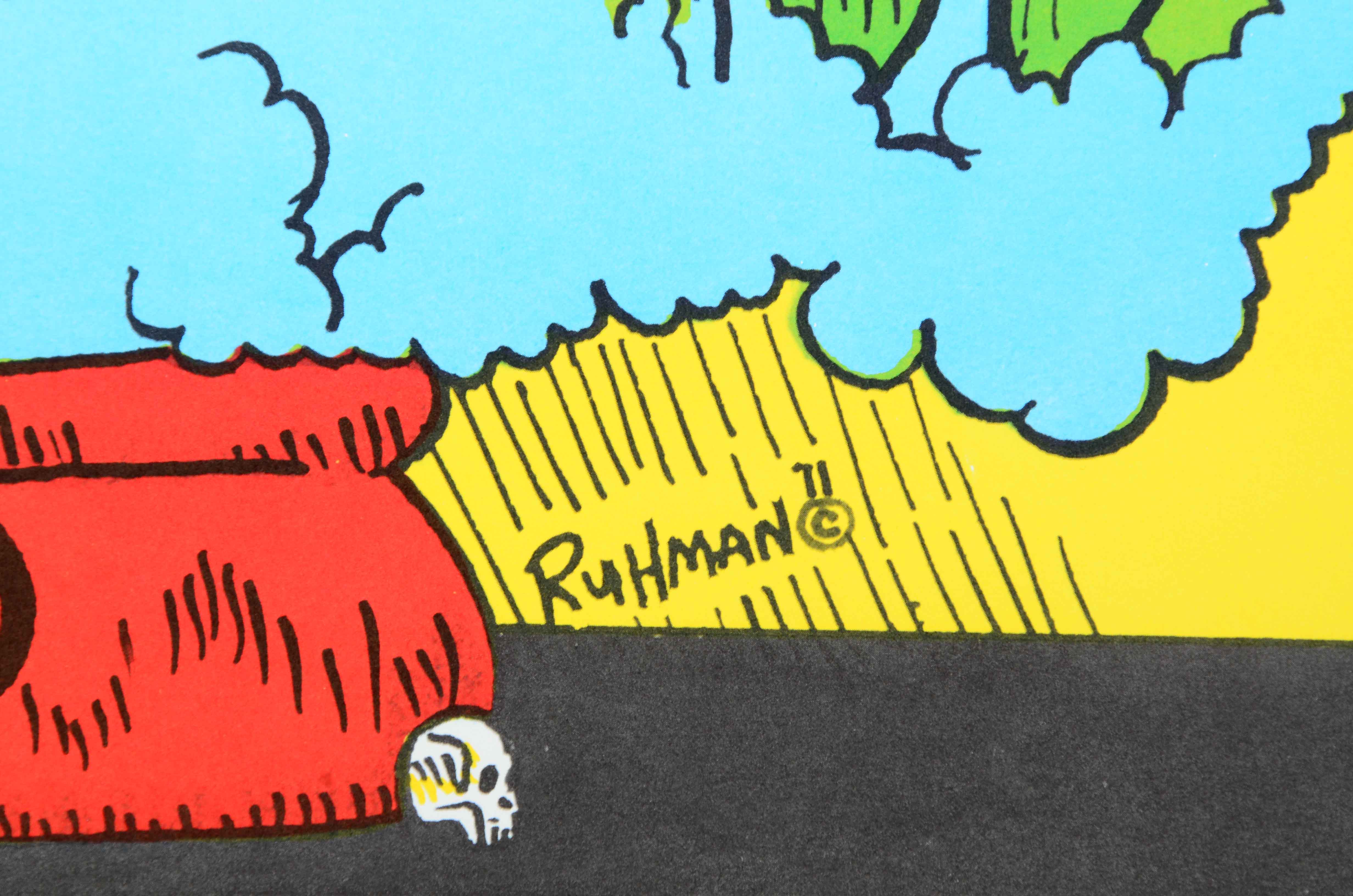 Collection of Vintage Rick Ruhman Lithographic Posters