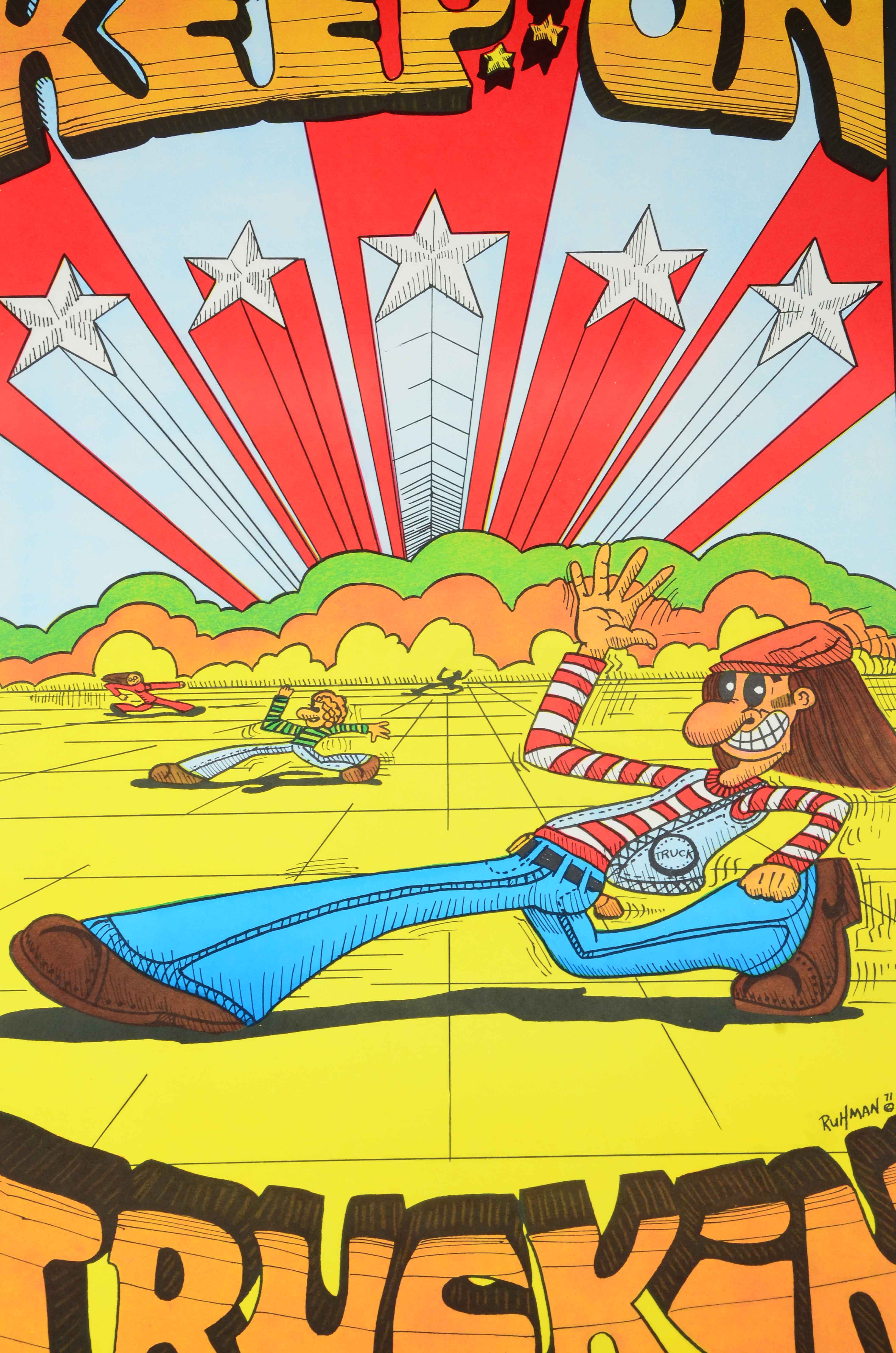 Collection of Vintage Rick Ruhman Lithographic Posters