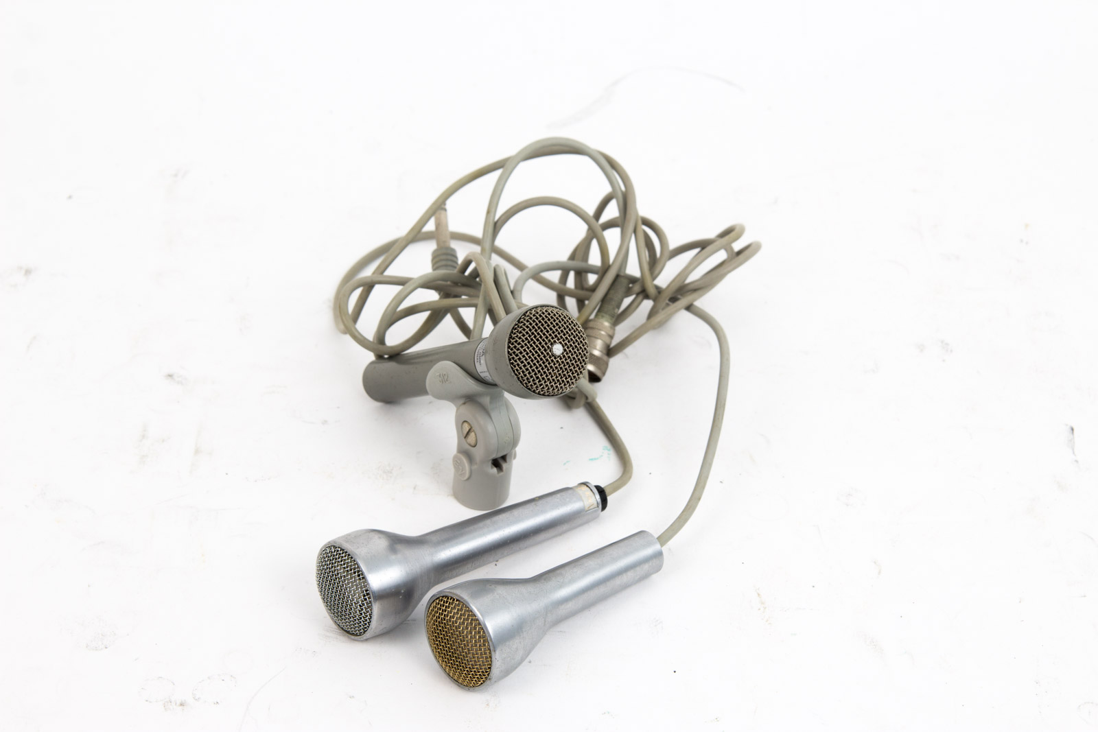 Collection of Vintage Voice of Music and ElectroVoice Microphones