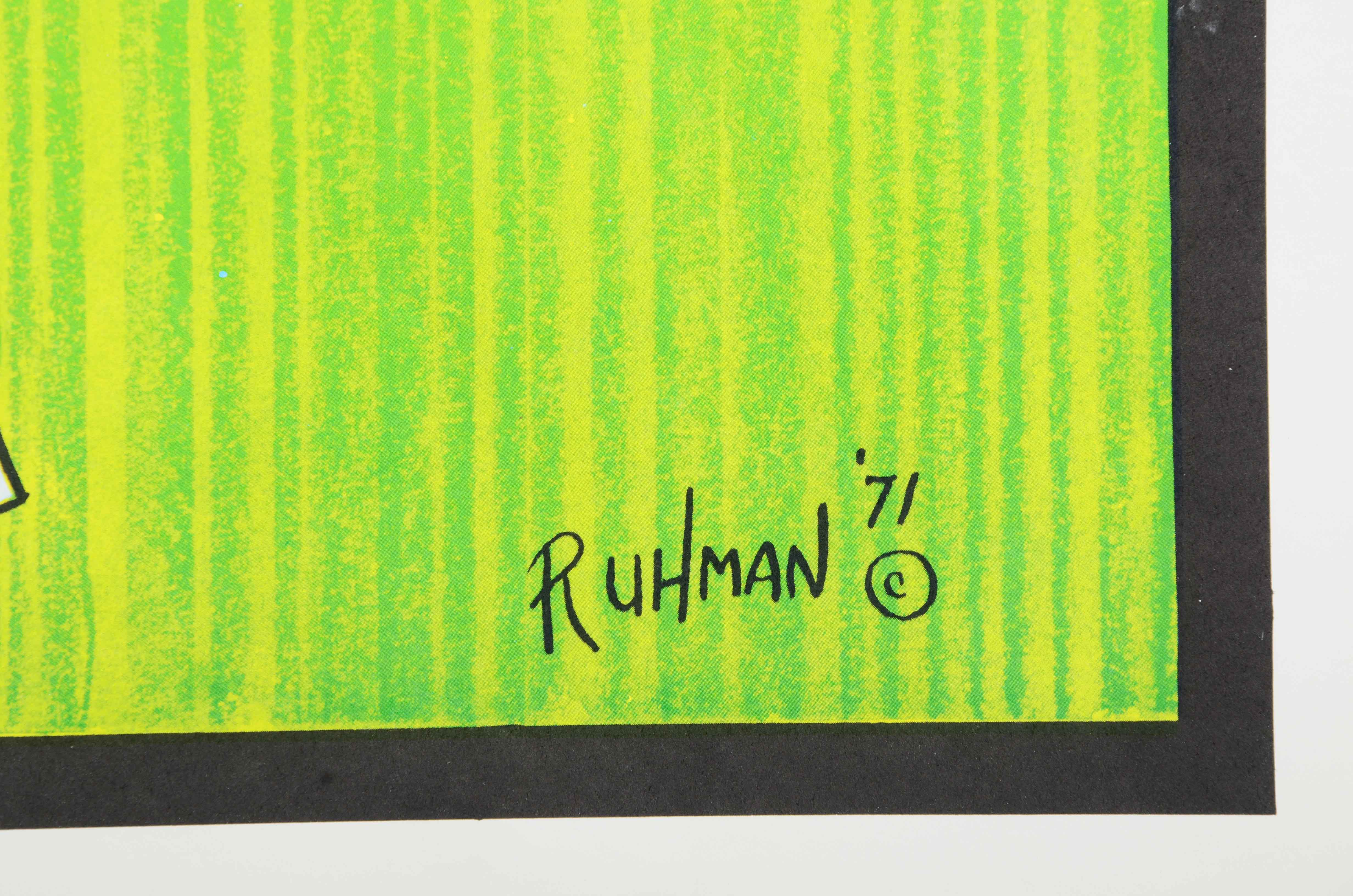 Collection of Vintage Rick Ruhman Lithographic Posters