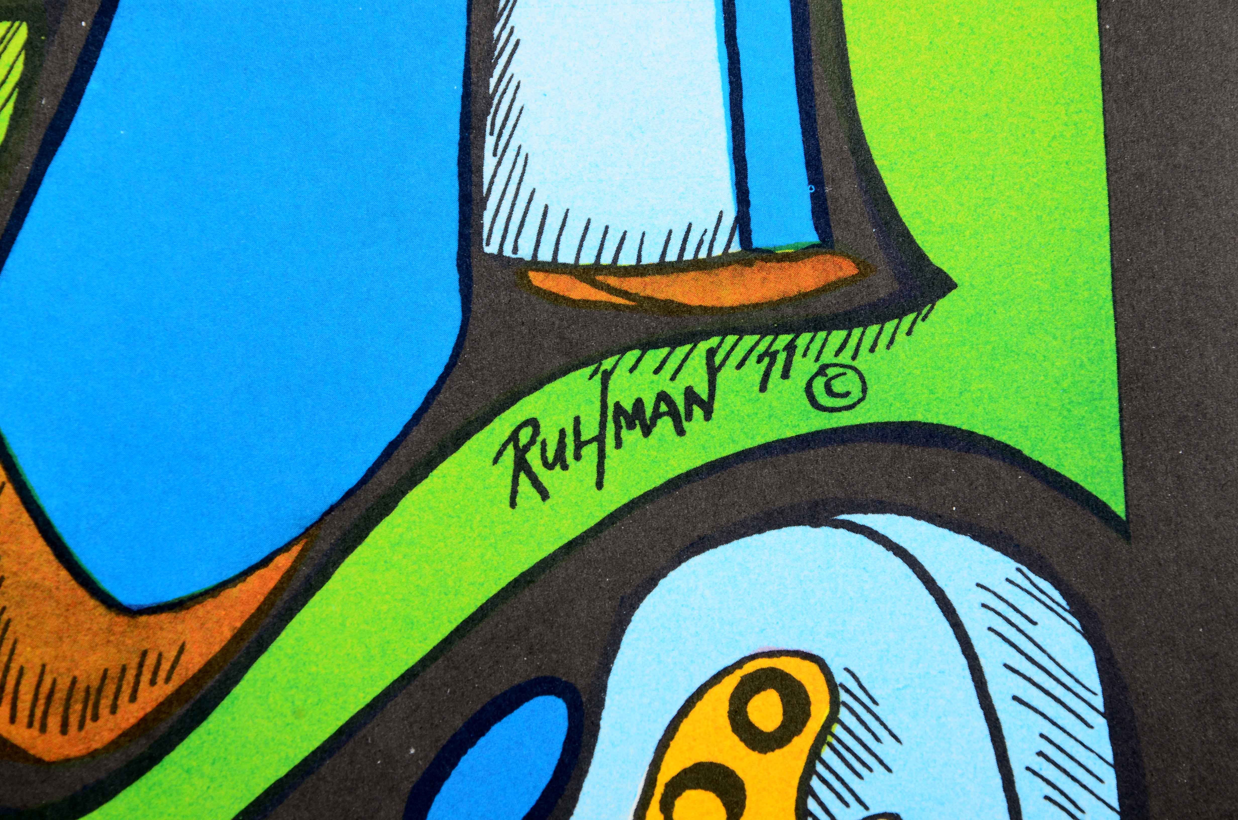 Collection of Vintage Rick Ruhman Lithographic Posters