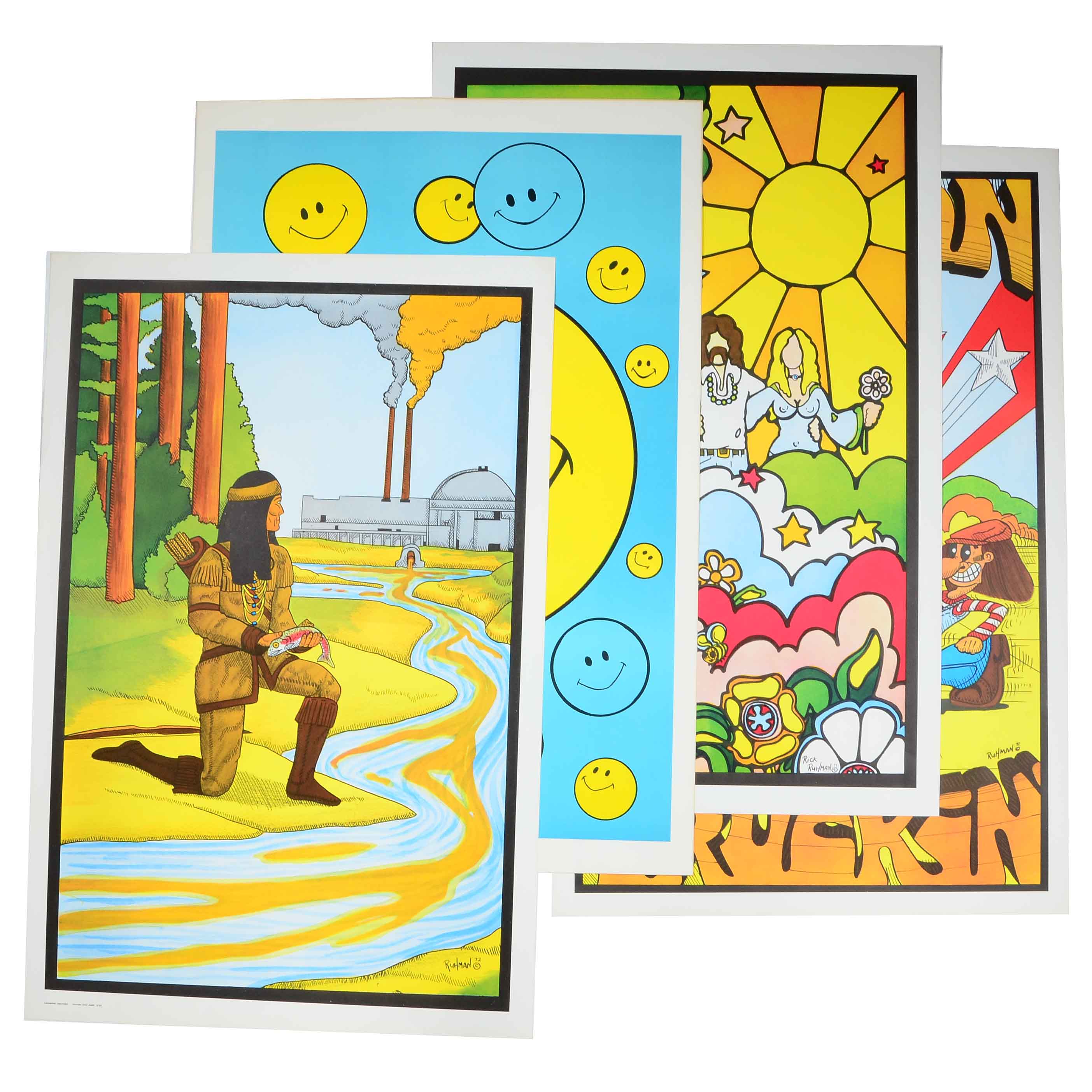 Collection of 1970s Era Lilthographic Posters