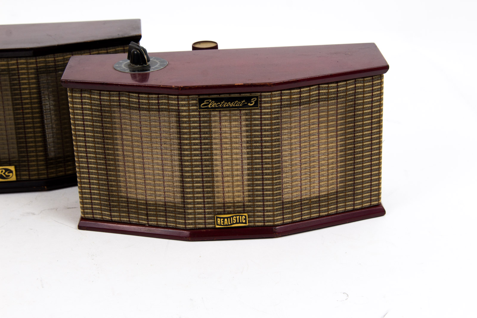 Pair of Vintage Electrostat-3 Realistic Speakers