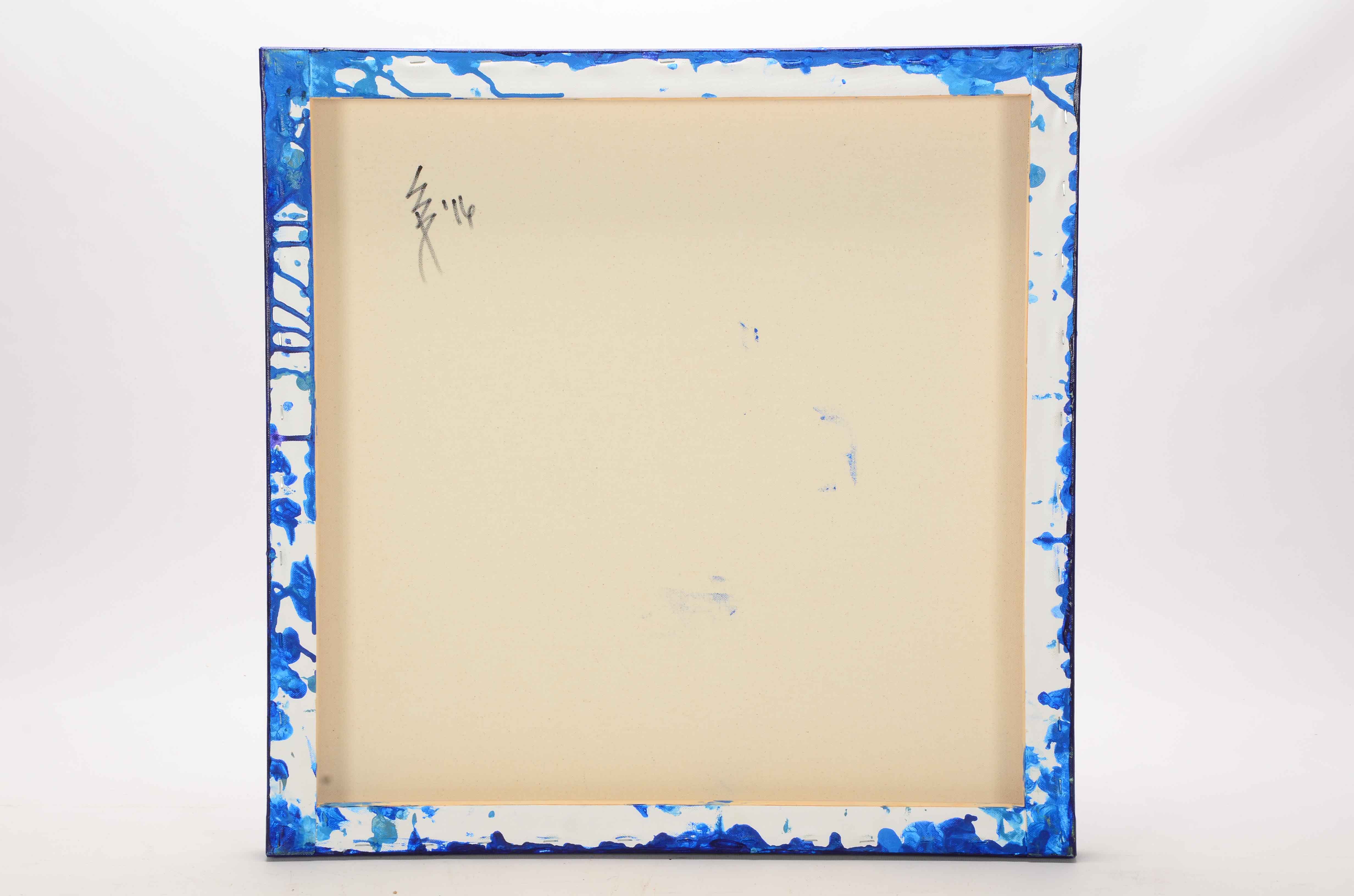 Signed Original Abstract Acrylic Painting