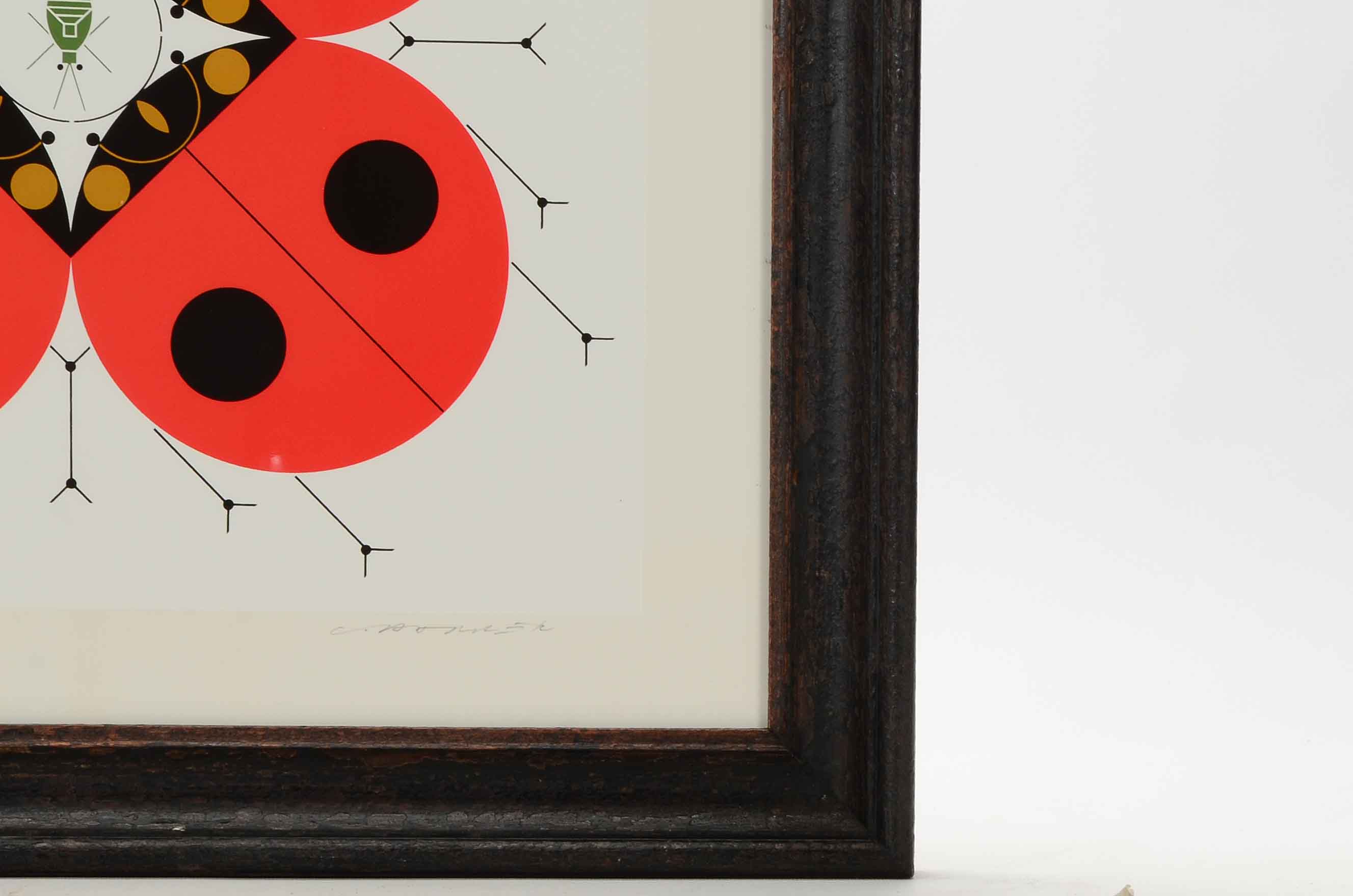 Charley Harper Signed Limited Edition Serigraph "Last Aphid"