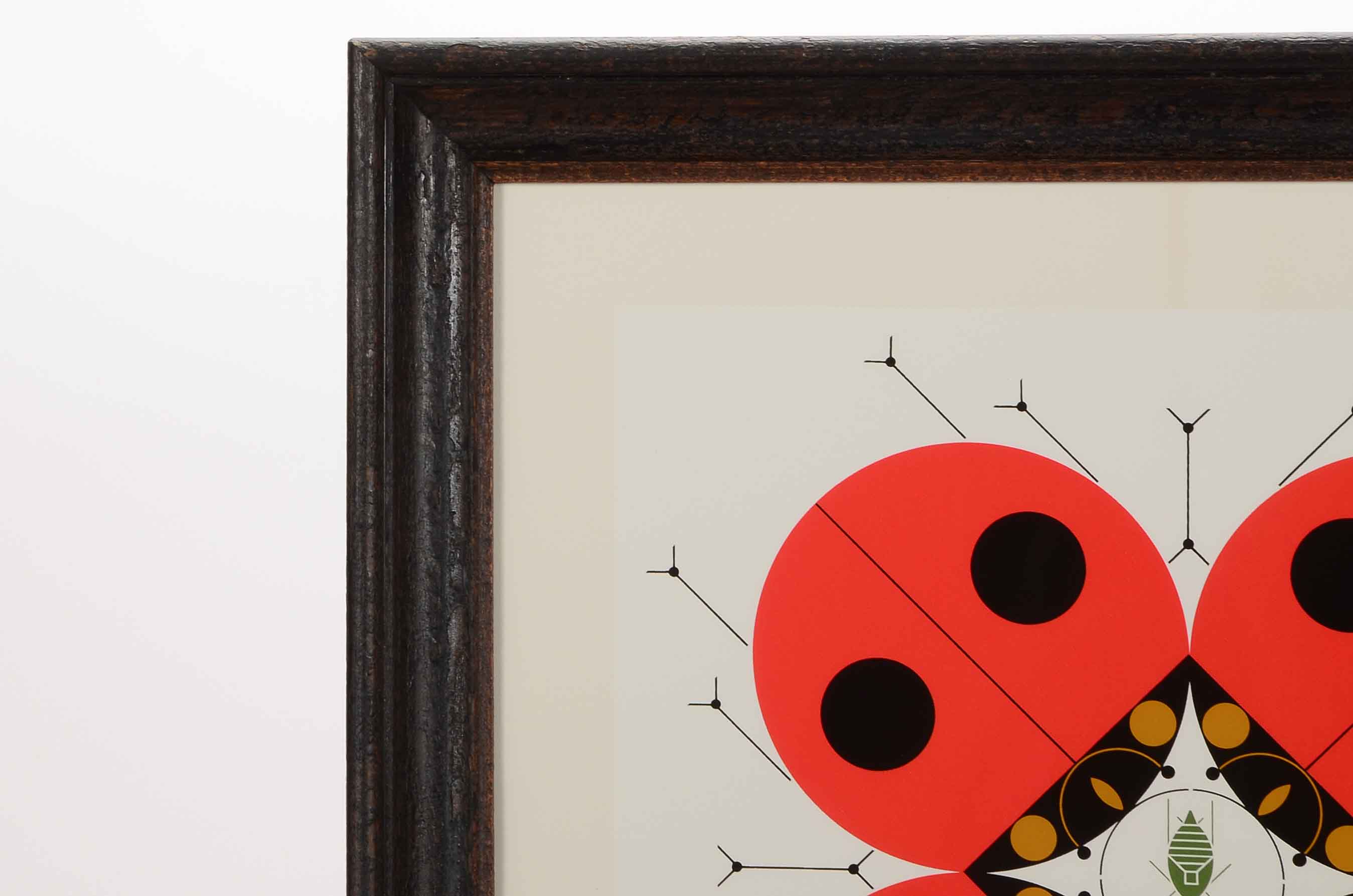 Charley Harper Signed Limited Edition Serigraph "Last Aphid"