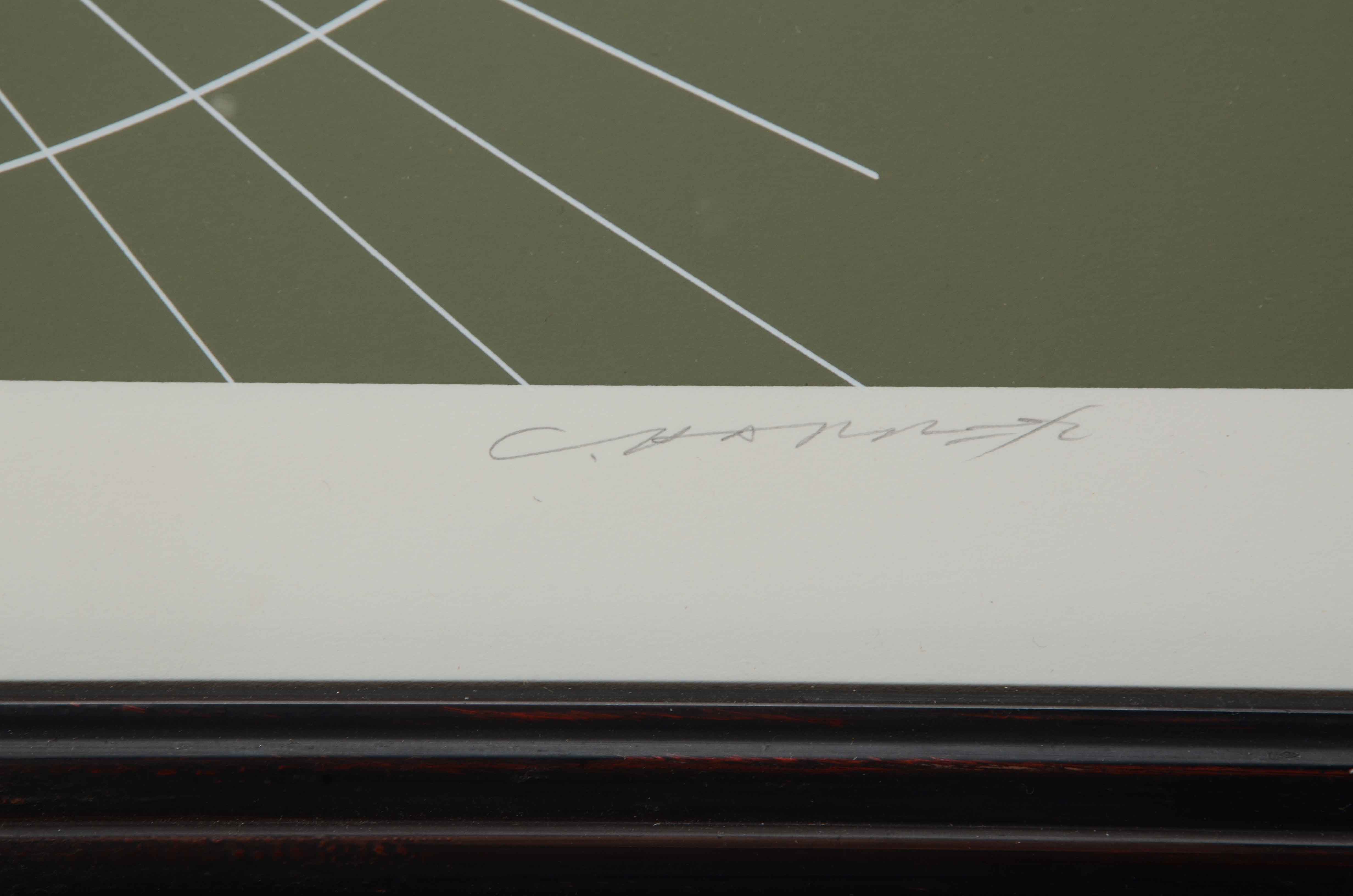 Charley Harper Signed Limited Edition Serigraph "Cool Carnivore"