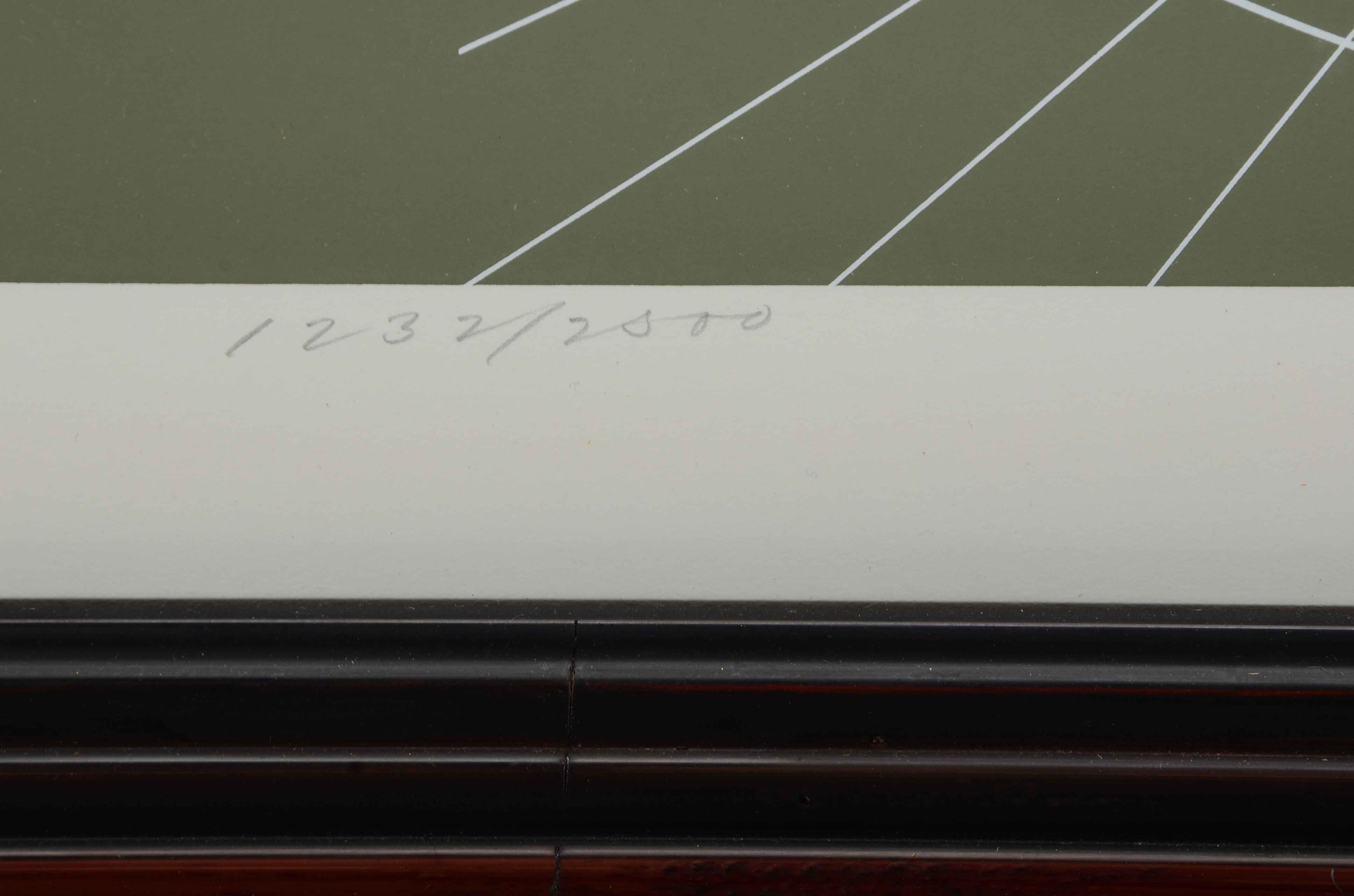 Charley Harper Signed Limited Edition Serigraph "Cool Carnivore"