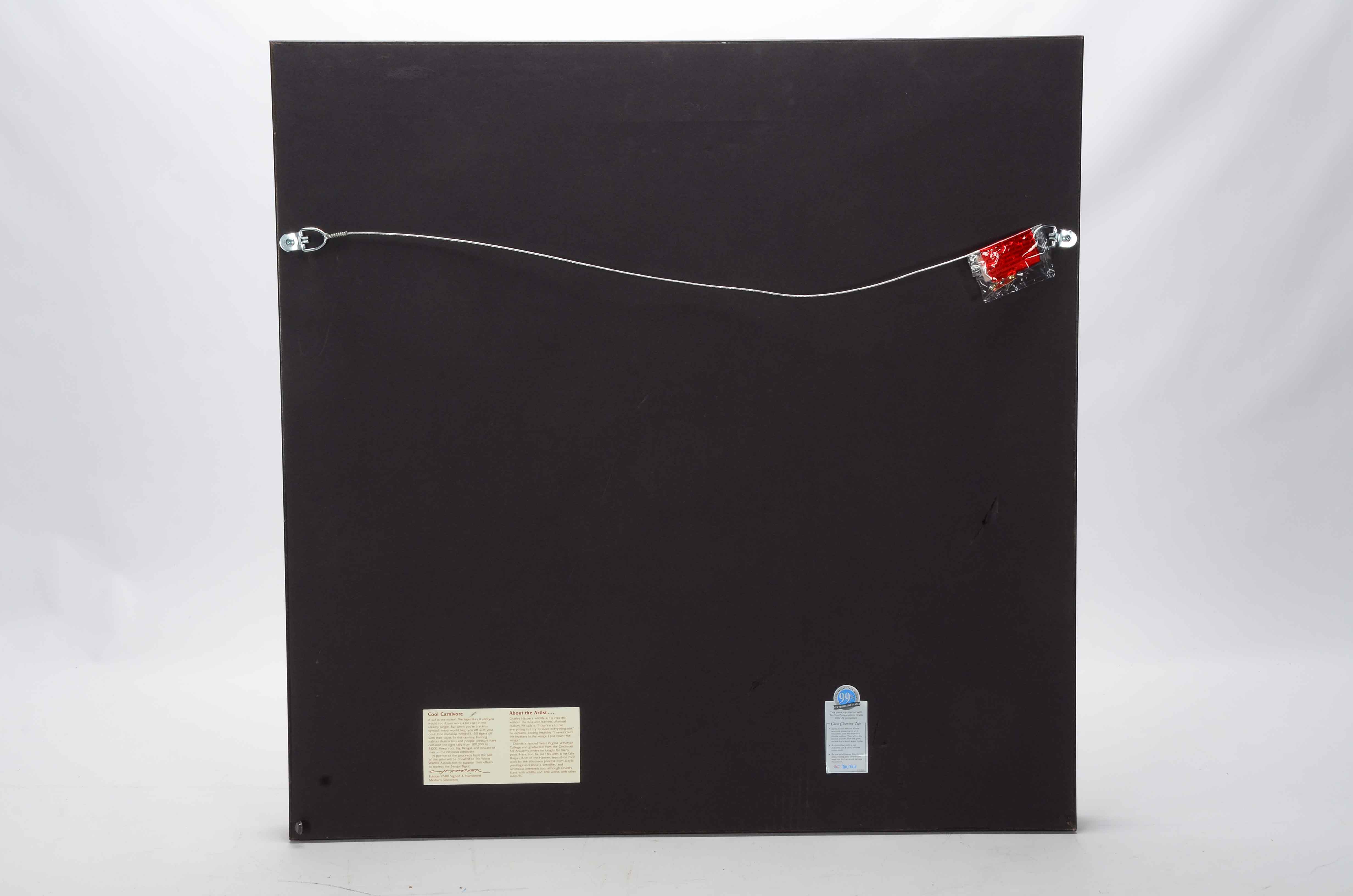 Charley Harper Signed Limited Edition Serigraph "Cool Carnivore"