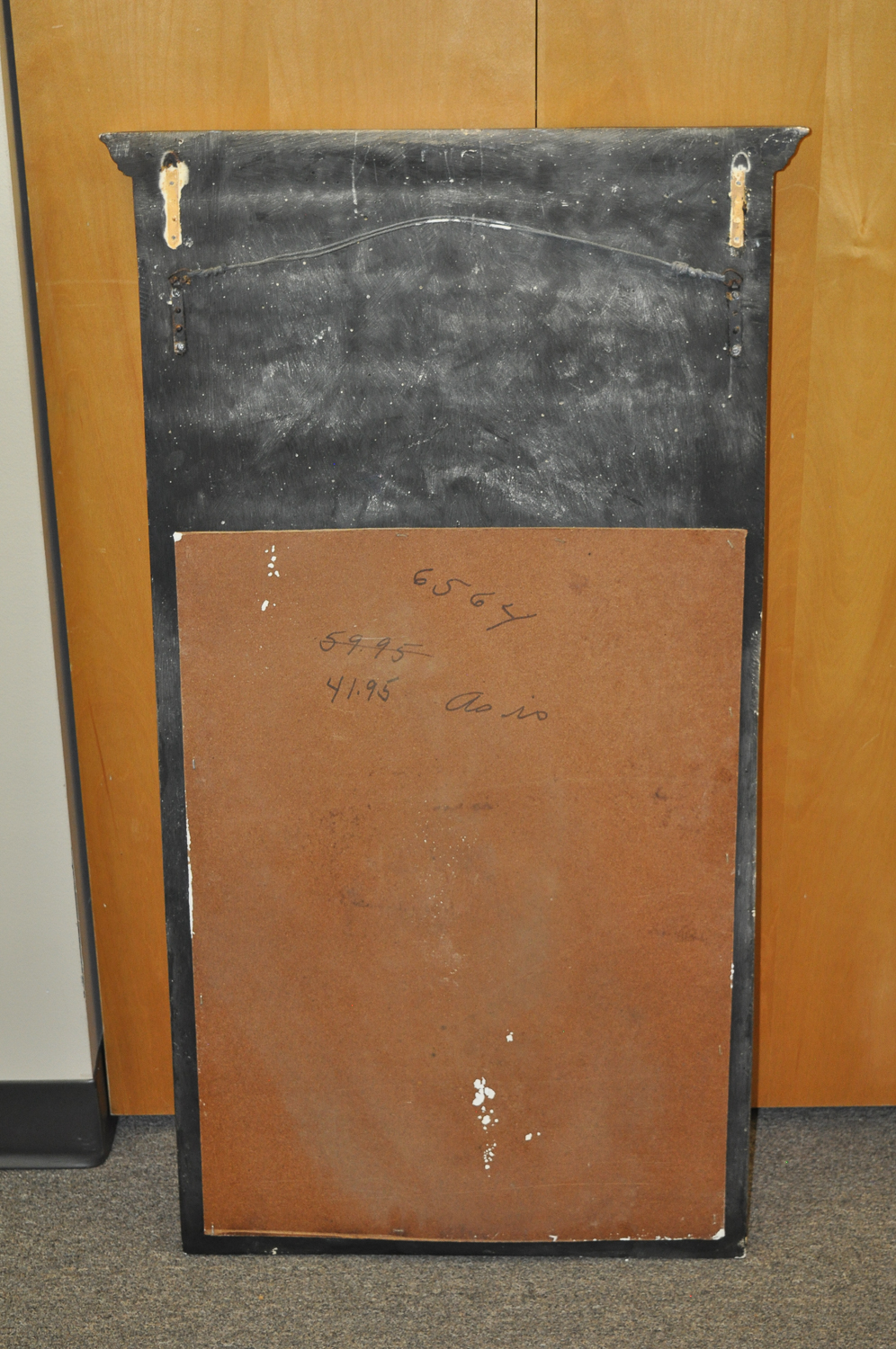 Reproduction French Louis XVI Style Hunting Horn Wall Mirror