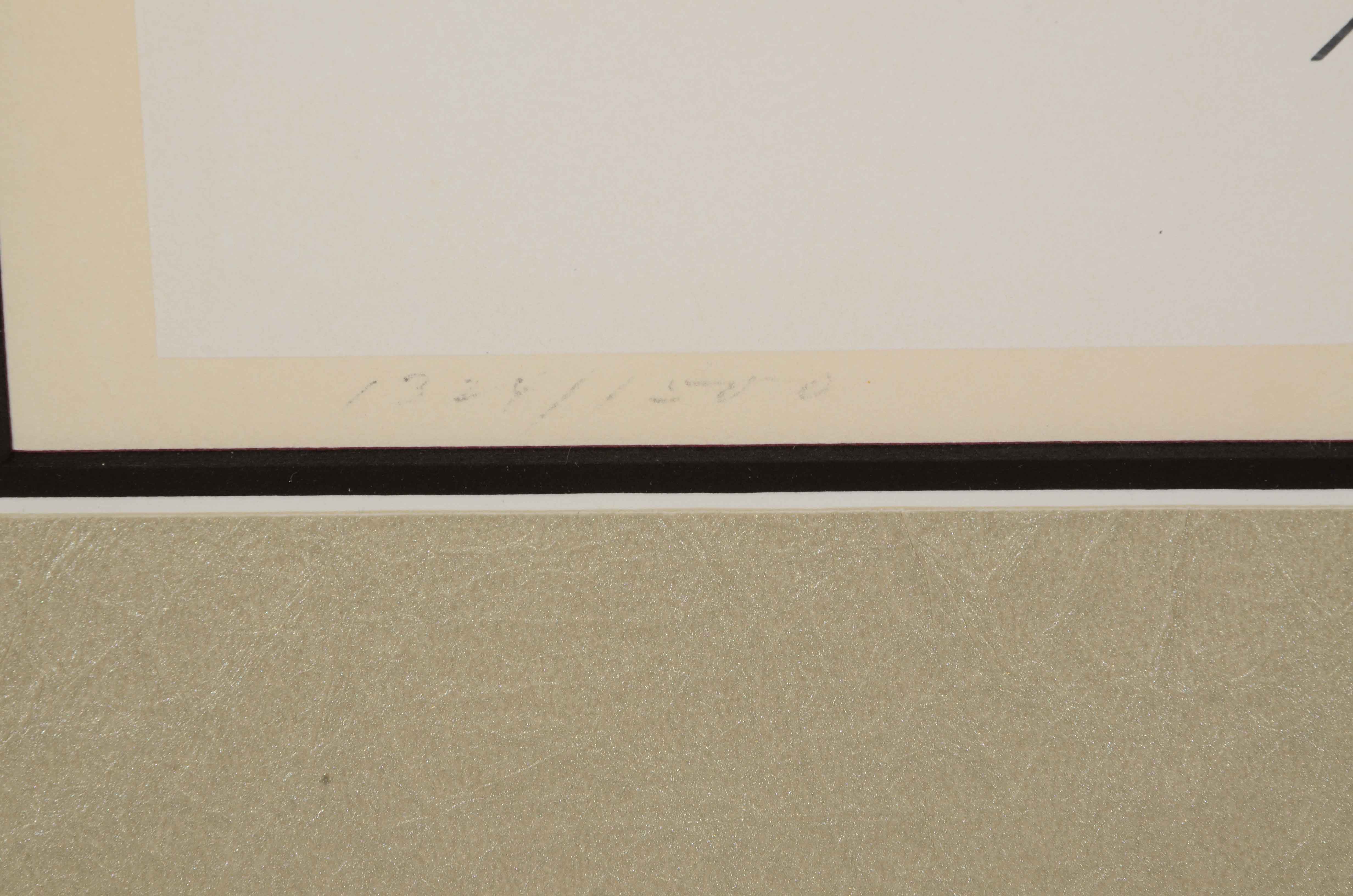 Charley Harper Signed Limited Edition Serigraph "Crow in the Snow"