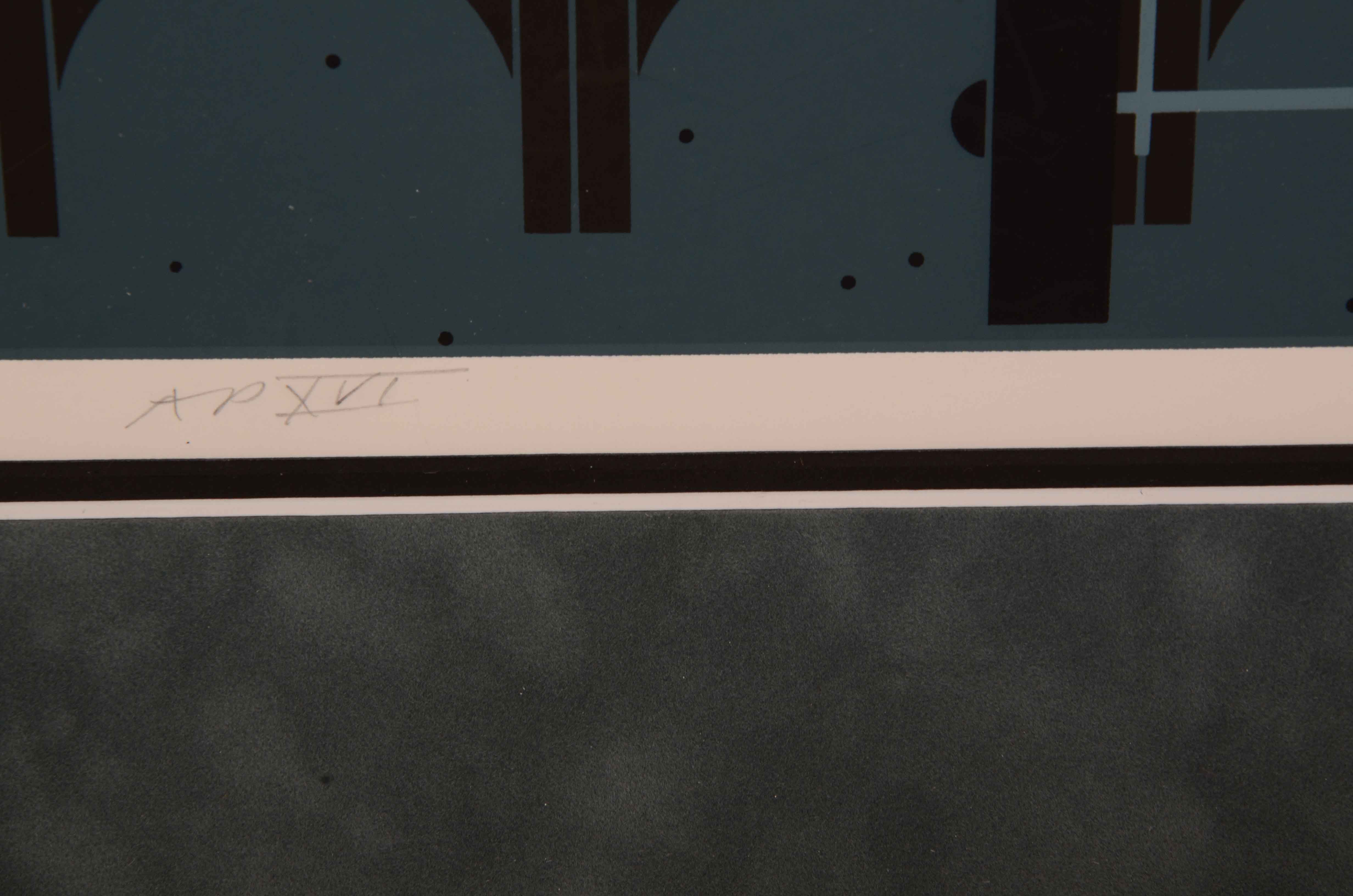 Charley Harper Artist Proof Serigraph "Big Rac Attack"