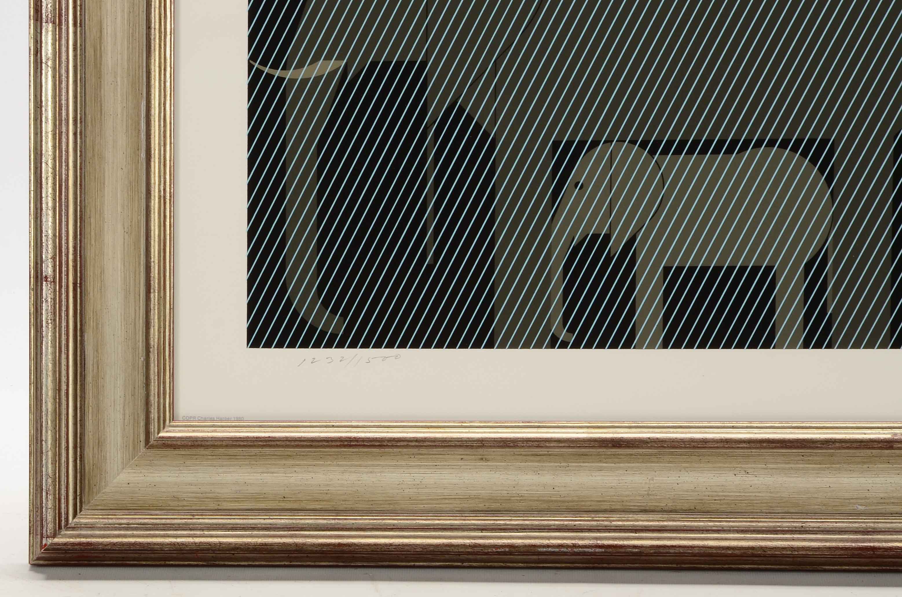 Charley Harper Signed Limited Edition Serigraph "Jumbrella"