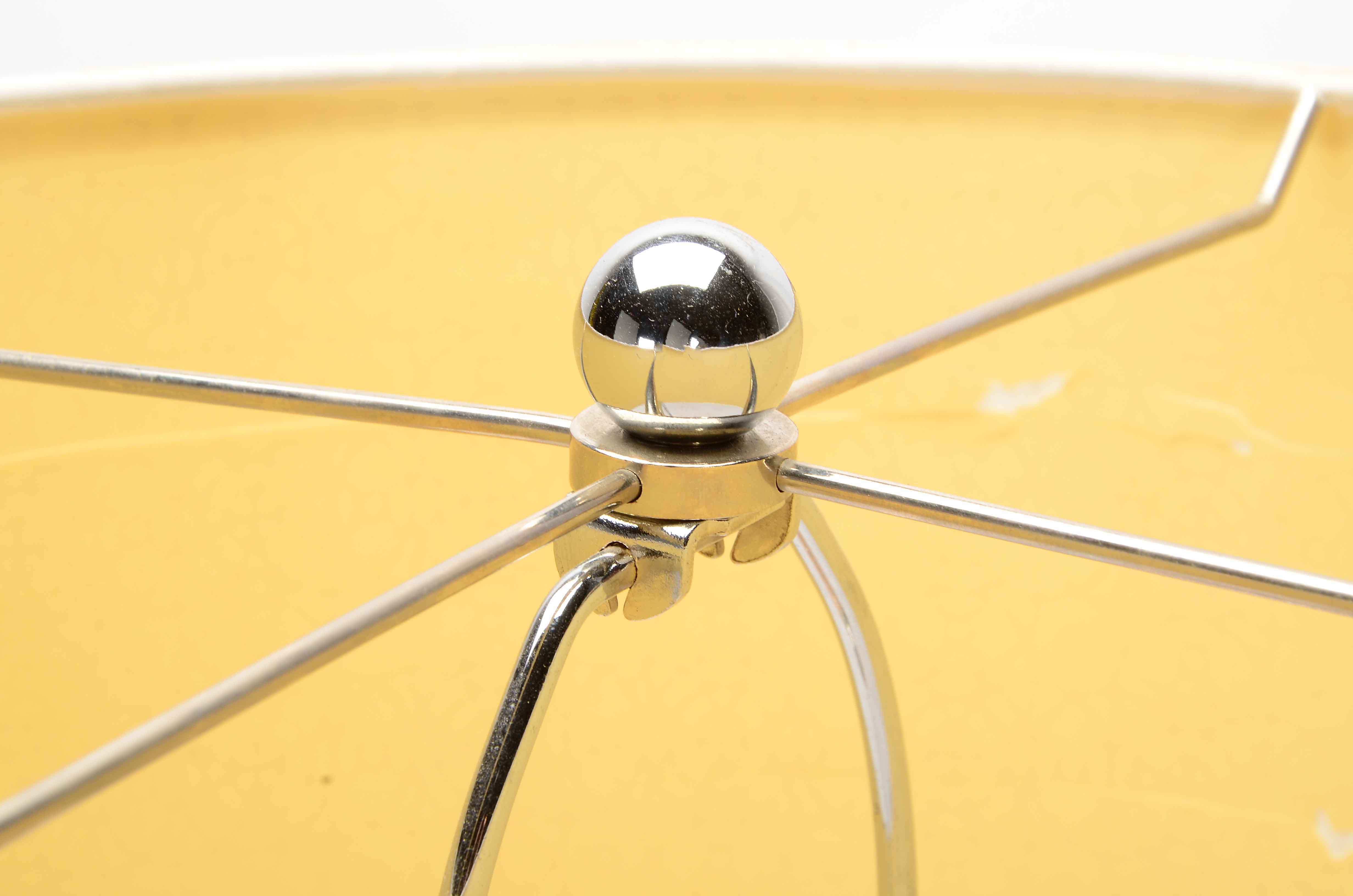 Modern Orbit Rose Gold Tone Table Lamp