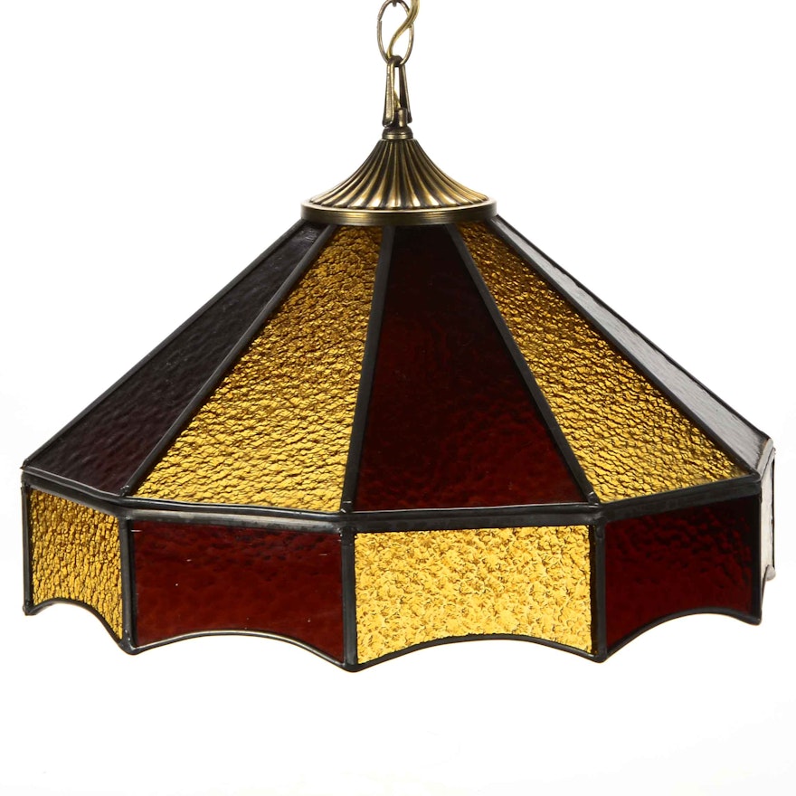 Tiffany Style Stained Glass Ceiling Pendant