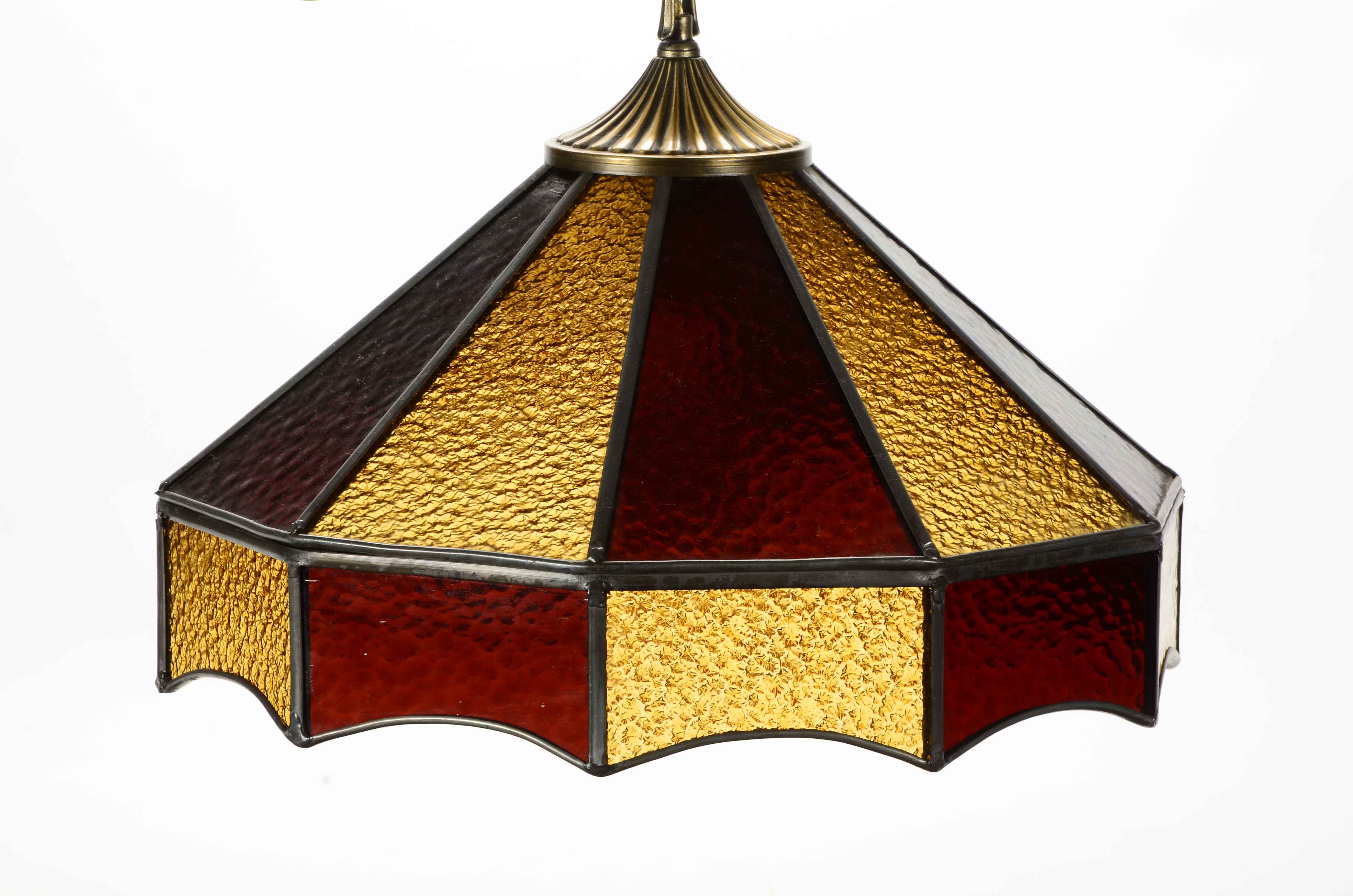 Tiffany Style Stained Glass Ceiling Pendant